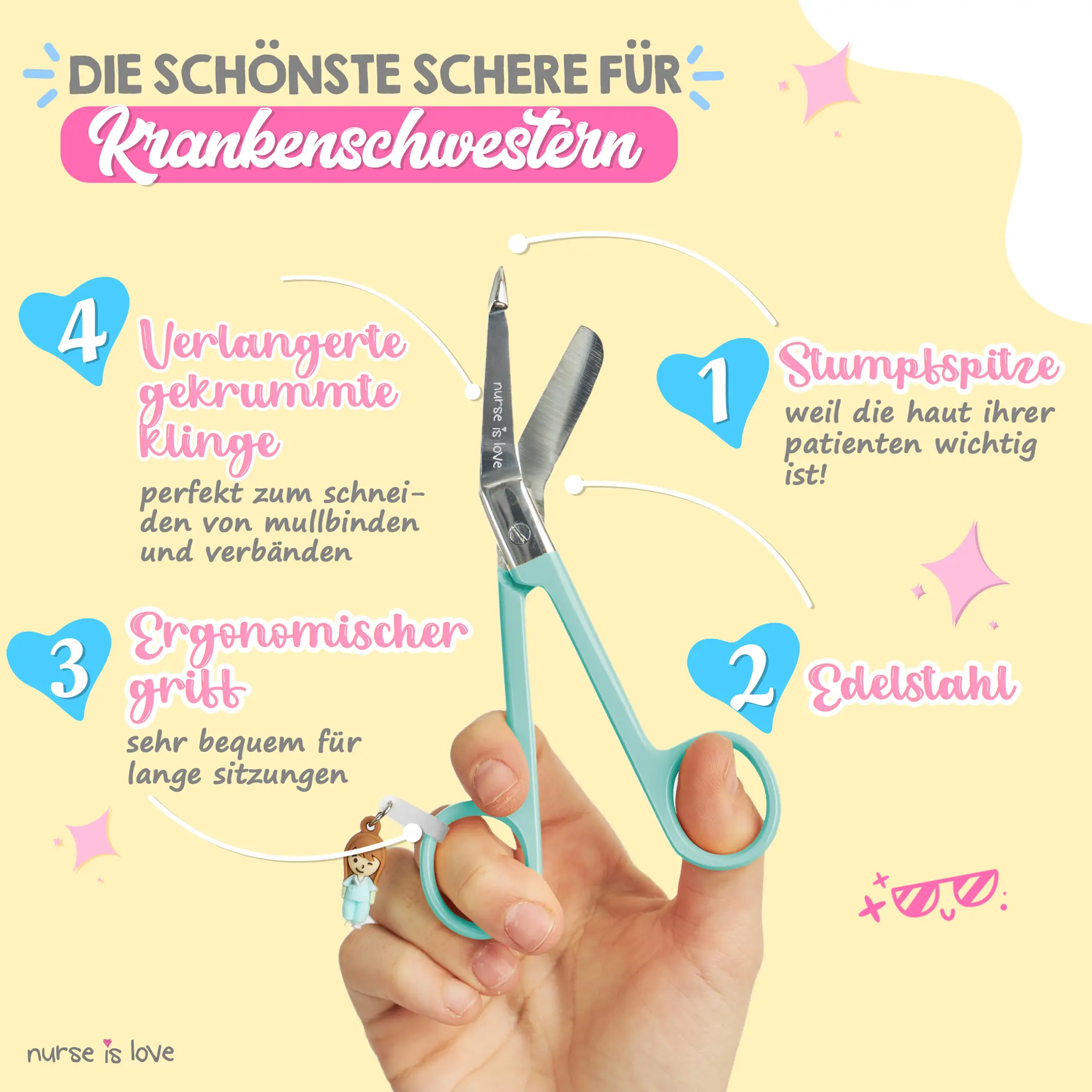 Aqua Entenschnabel-Pflegeschere