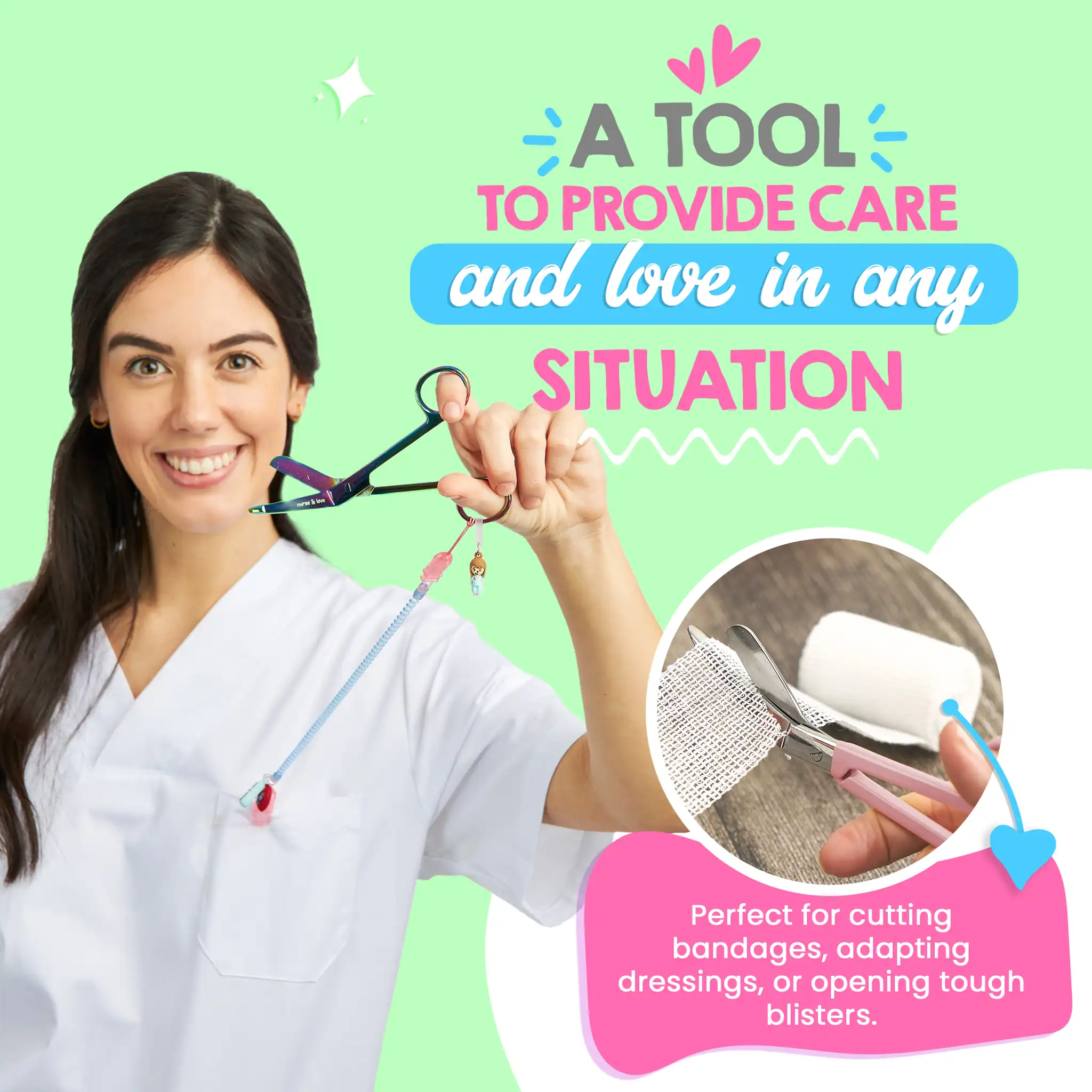 Nursing Chromium Duckbill Scissors 