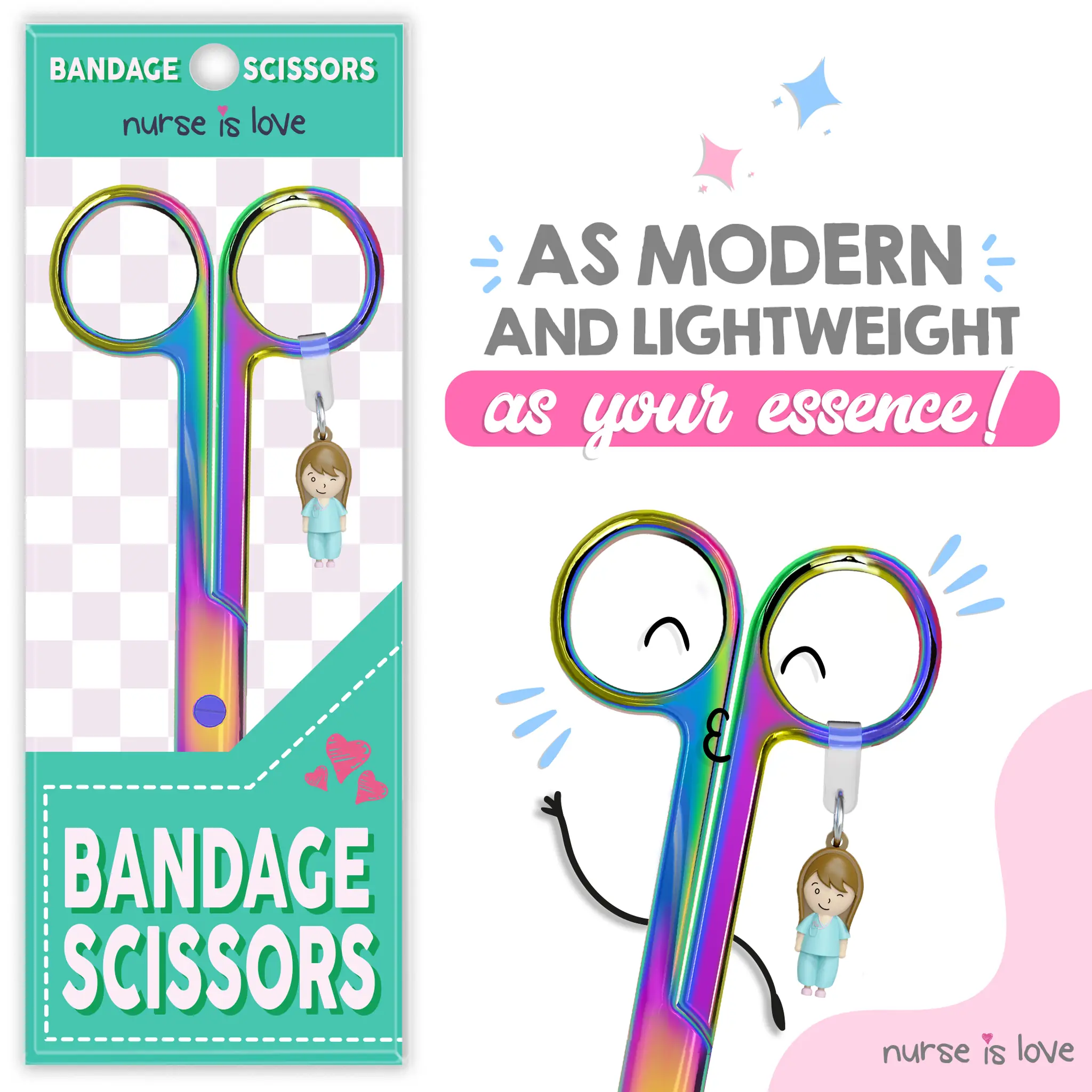 Nursing Chromium Duckbill Scissors 