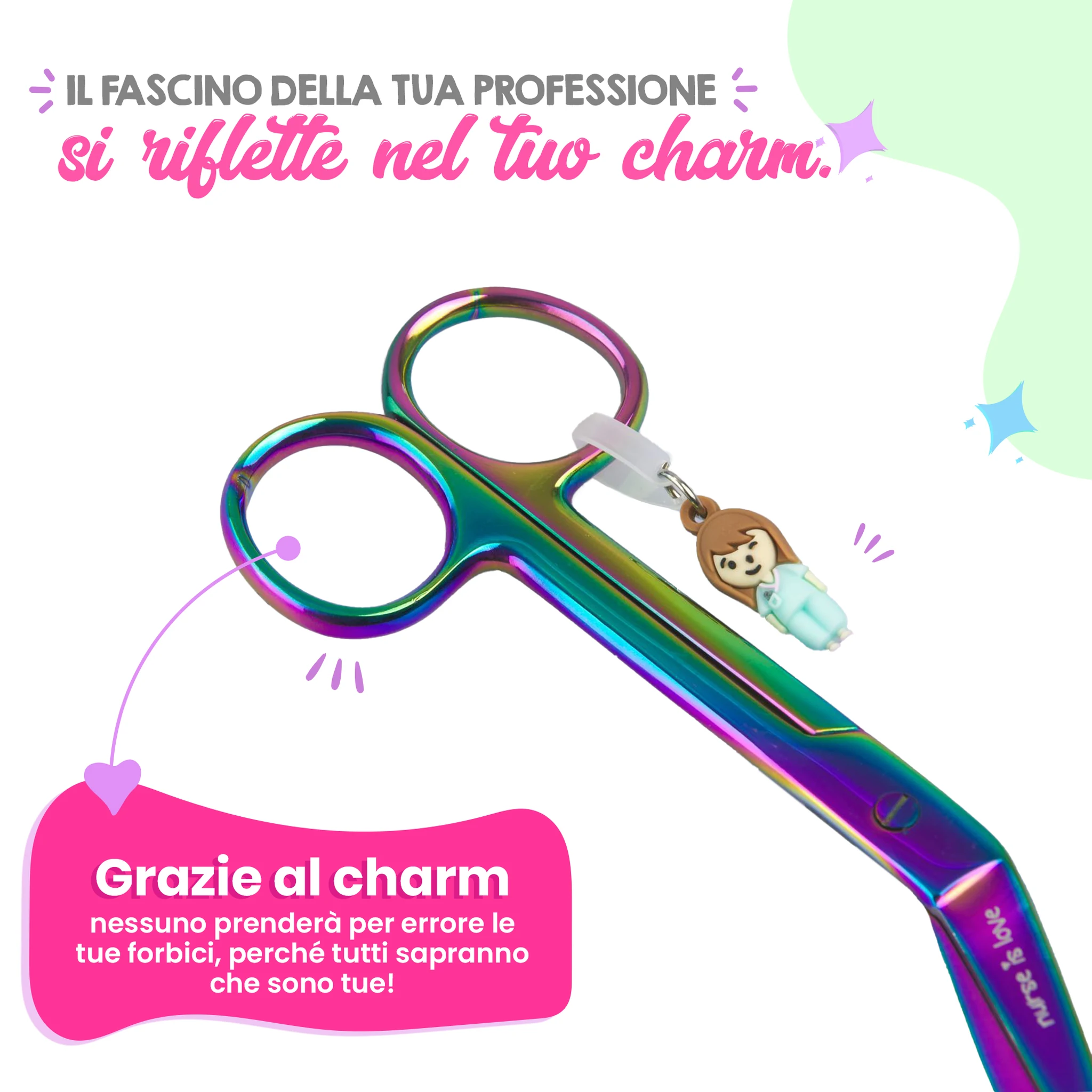 Forbici Infermieristiche Pico di Pato Cromium