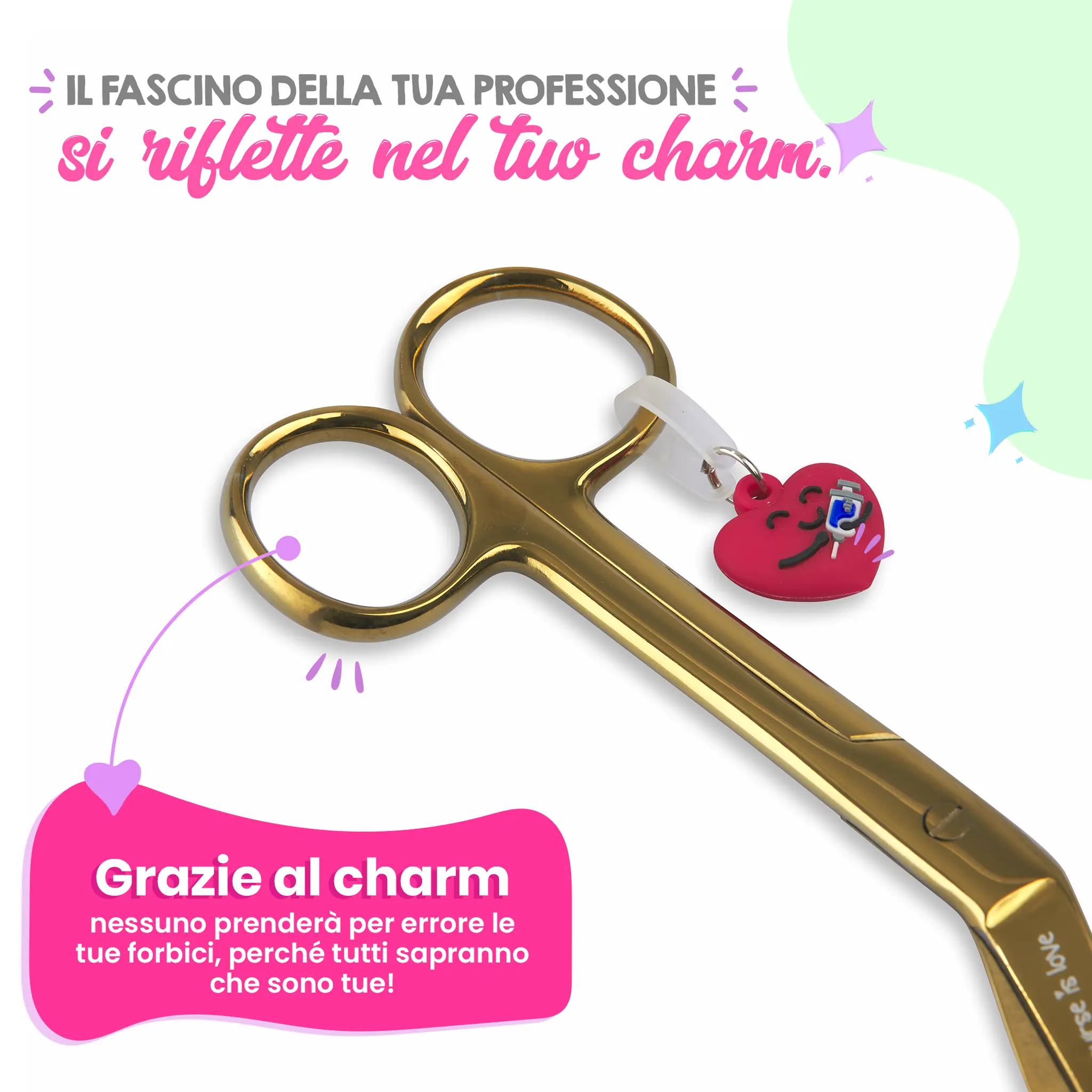 Forbici Infermieristiche Pico di Pato Gold