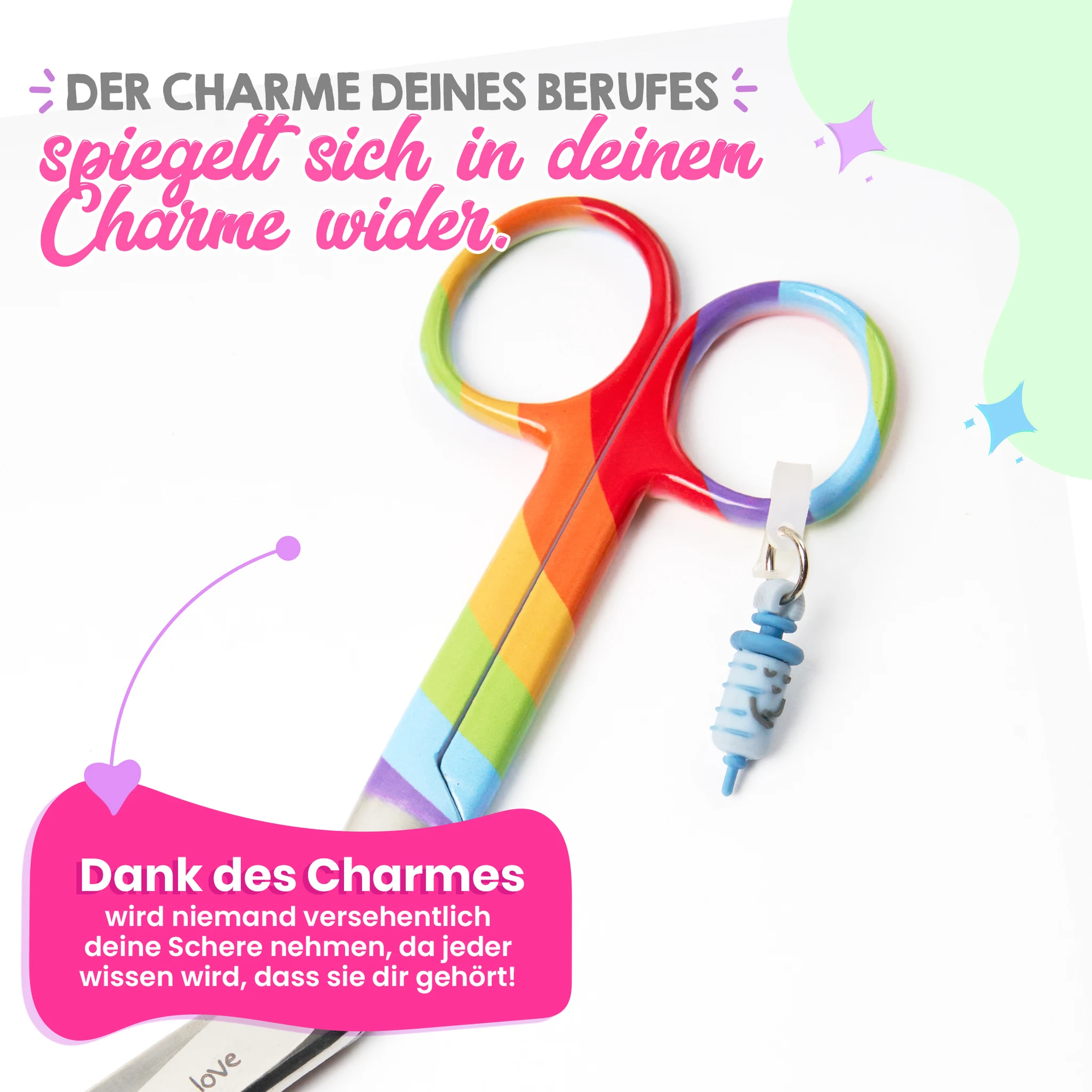 Pflege Schere Entenschnabel LGBT
