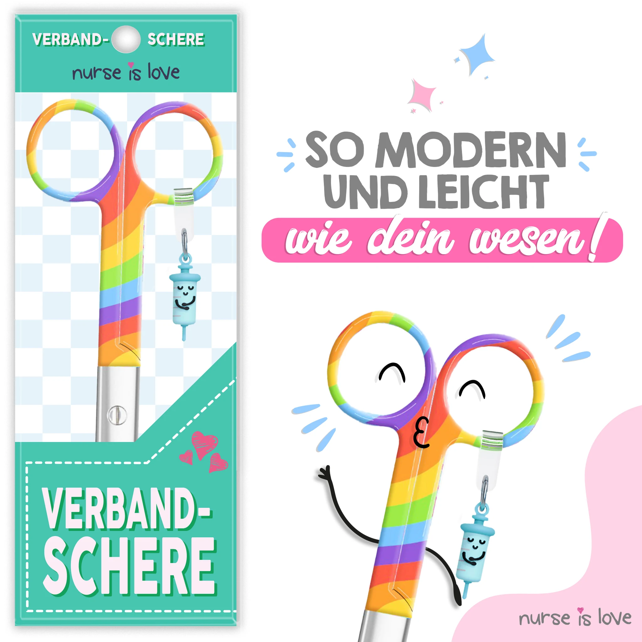 Pflege Schere Entenschnabel LGBT