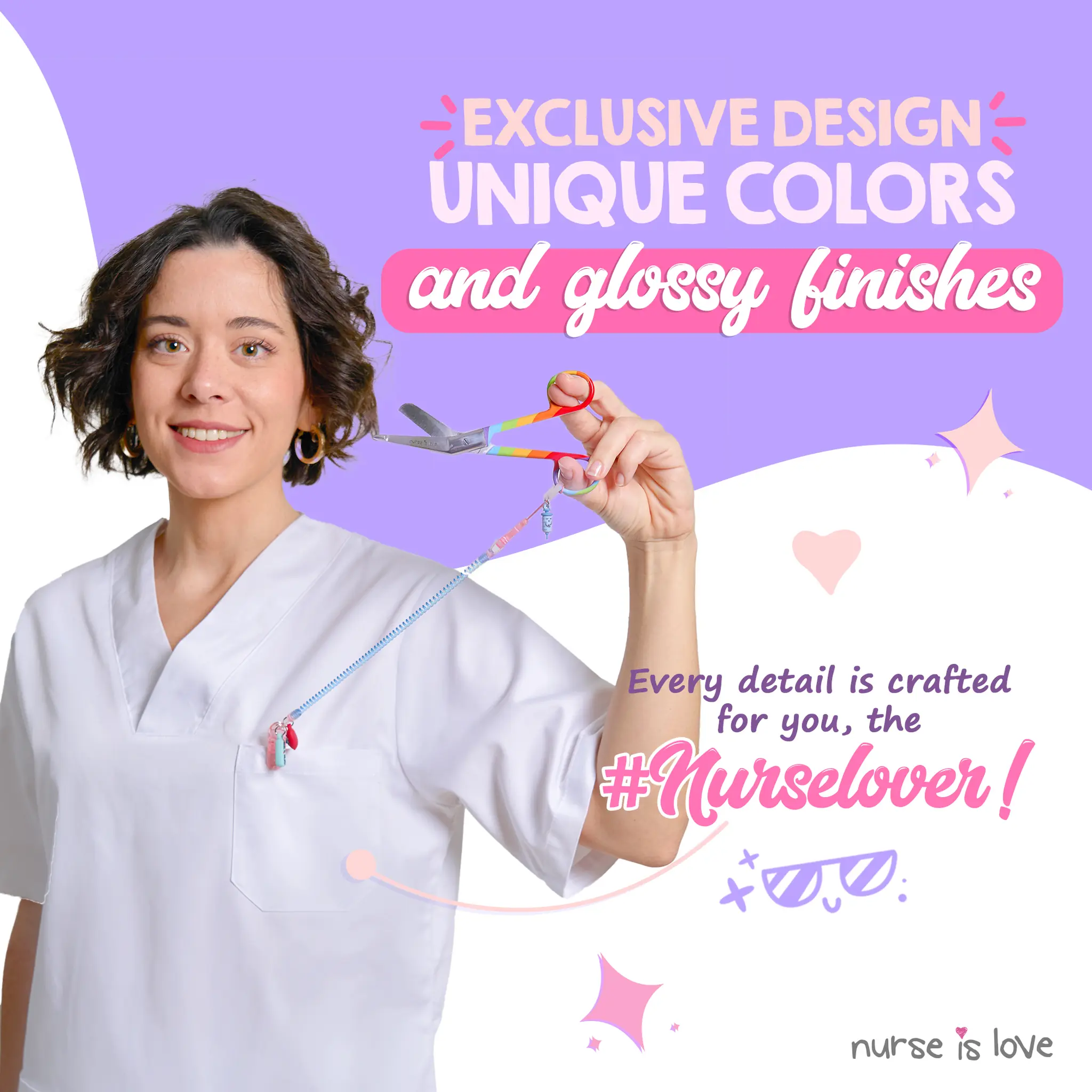 Nursing LGBT Duckbill Scissors