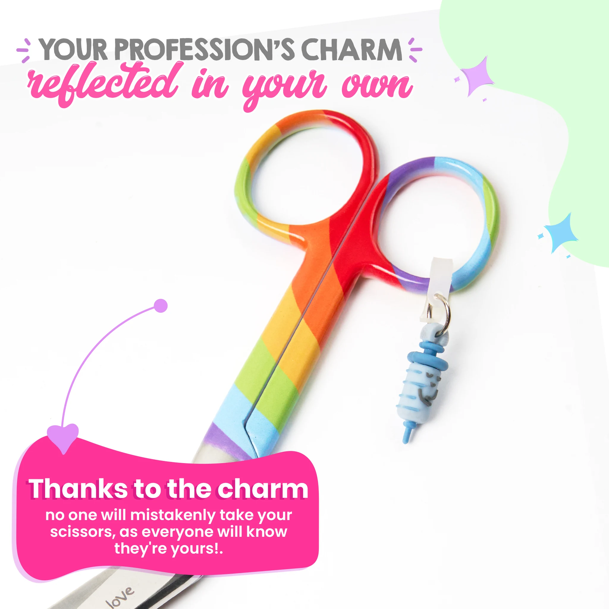 Nursing LGBT Duckbill Scissors