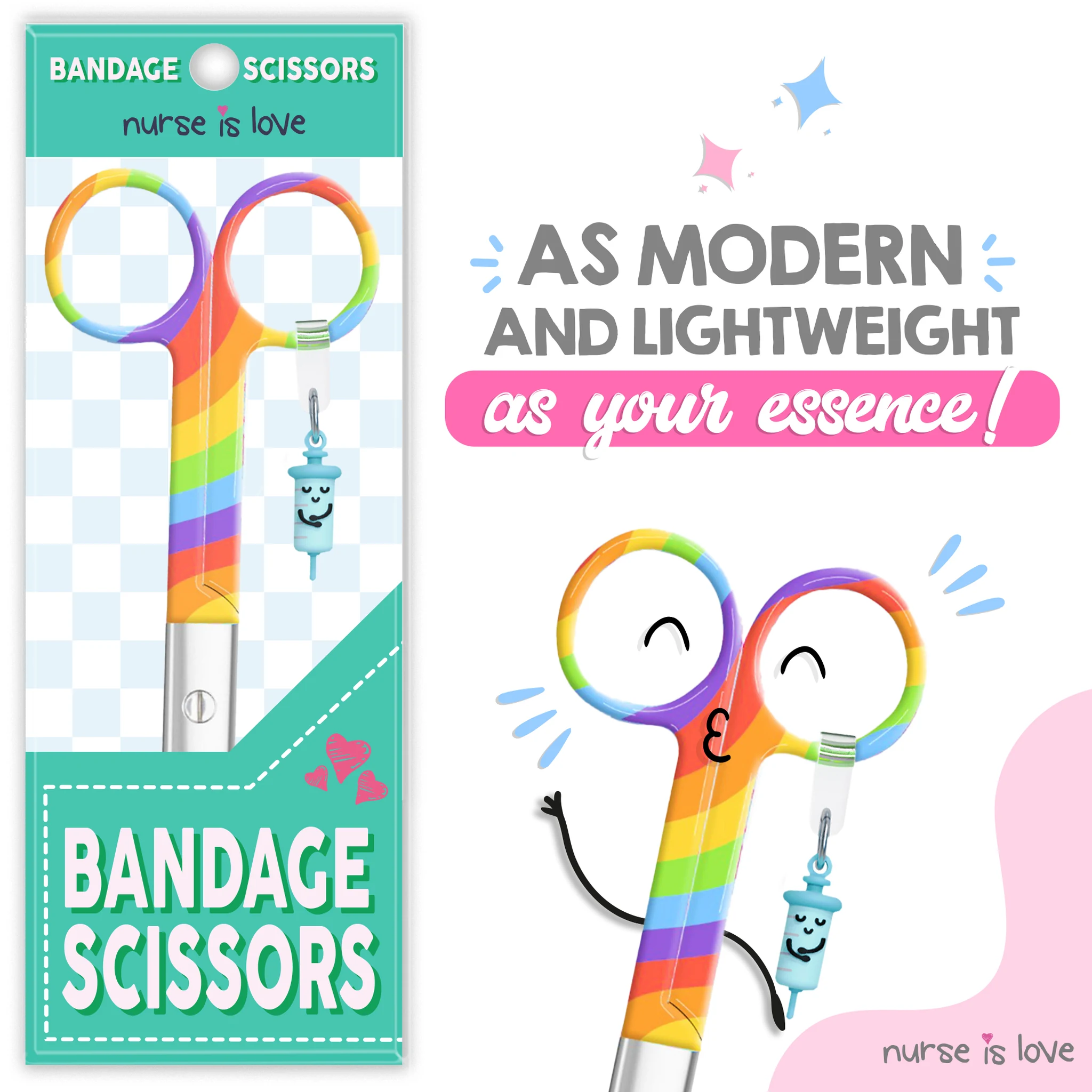 Nursing LGBT Duckbill Scissors