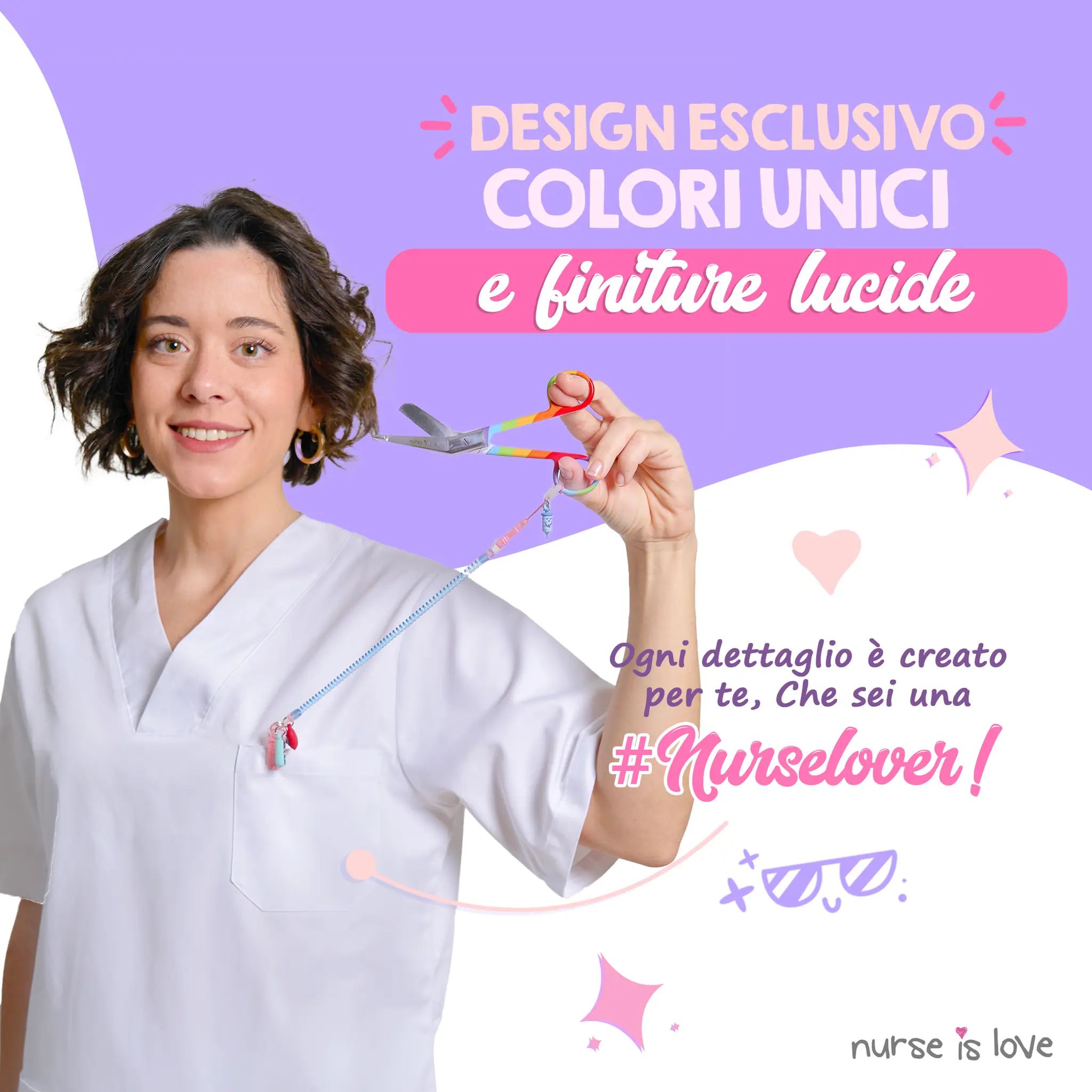 Forbici da Infermieristica a Becco d’Anatra LGBT