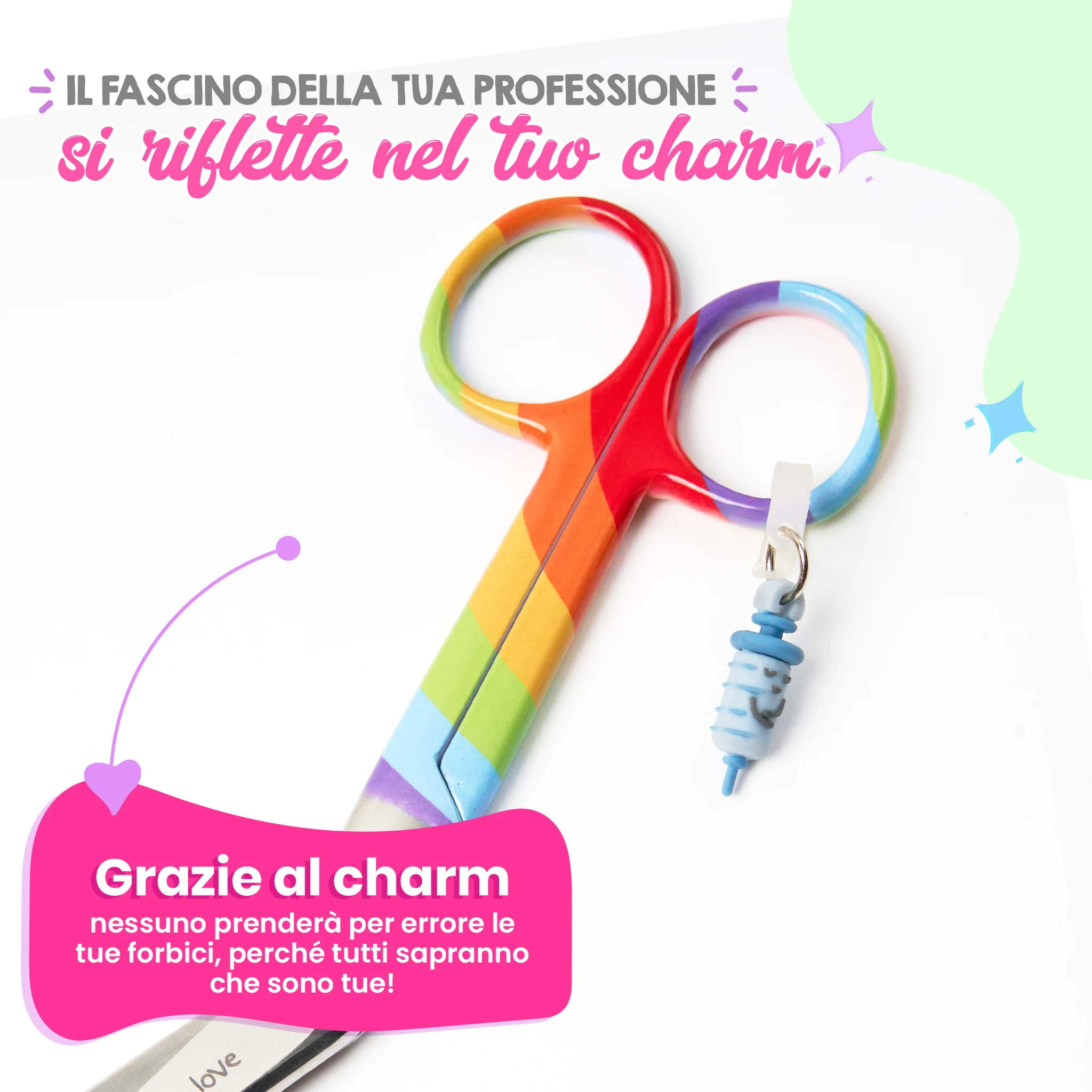 Forbici da Infermieristica a Becco d’Anatra LGBT