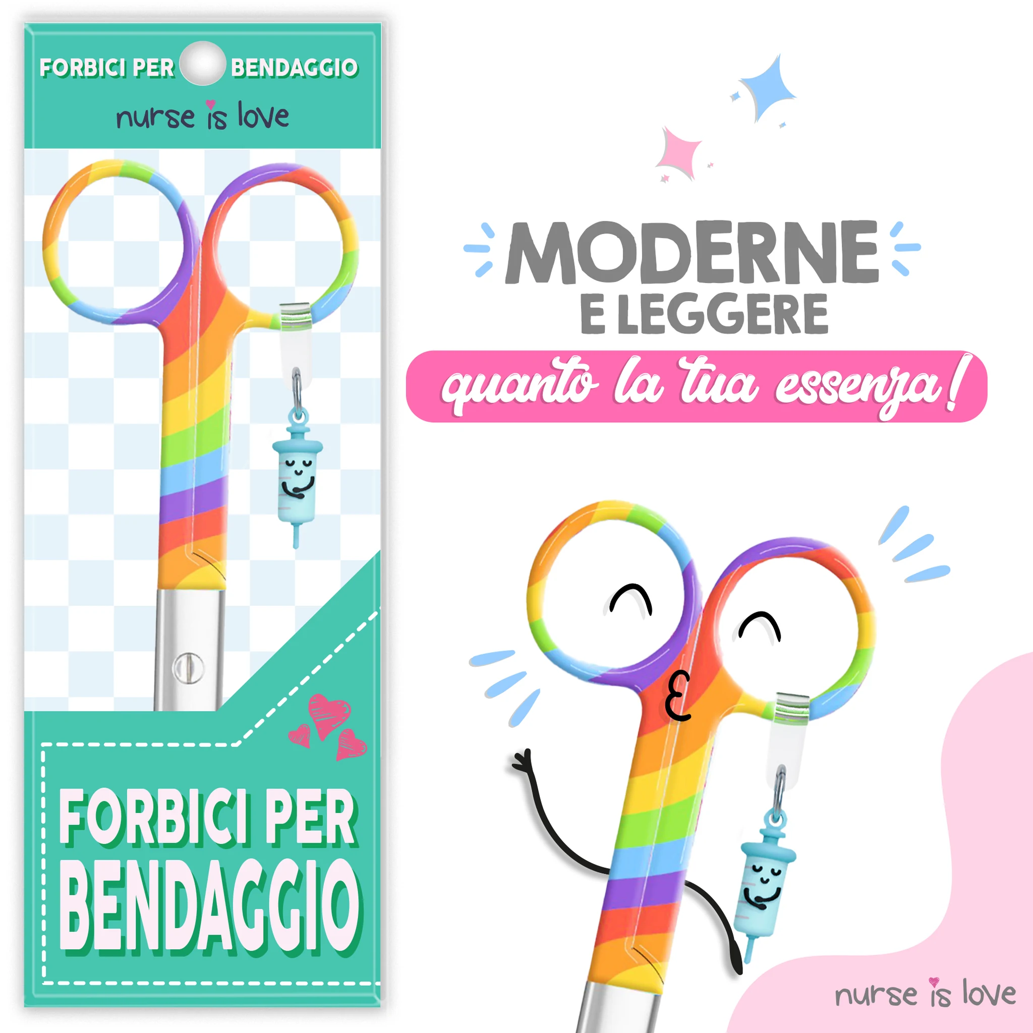 Forbici da Infermieristica a Becco d’Anatra LGBT