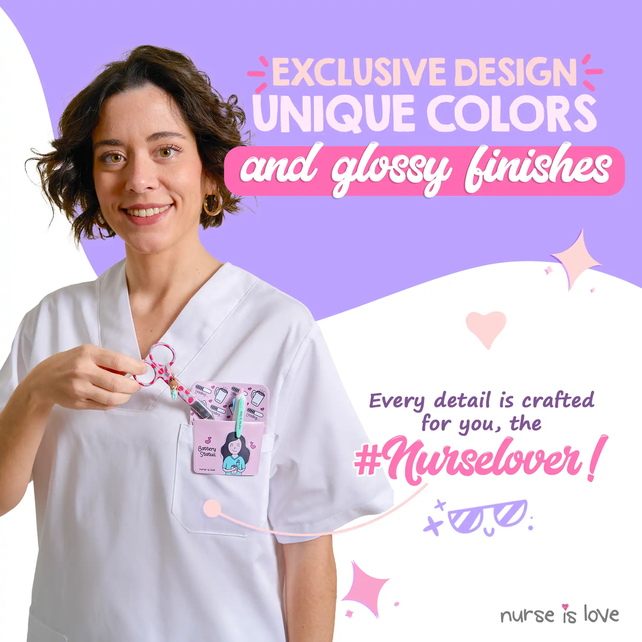 Nursing Strawberries Duckbill Scissors