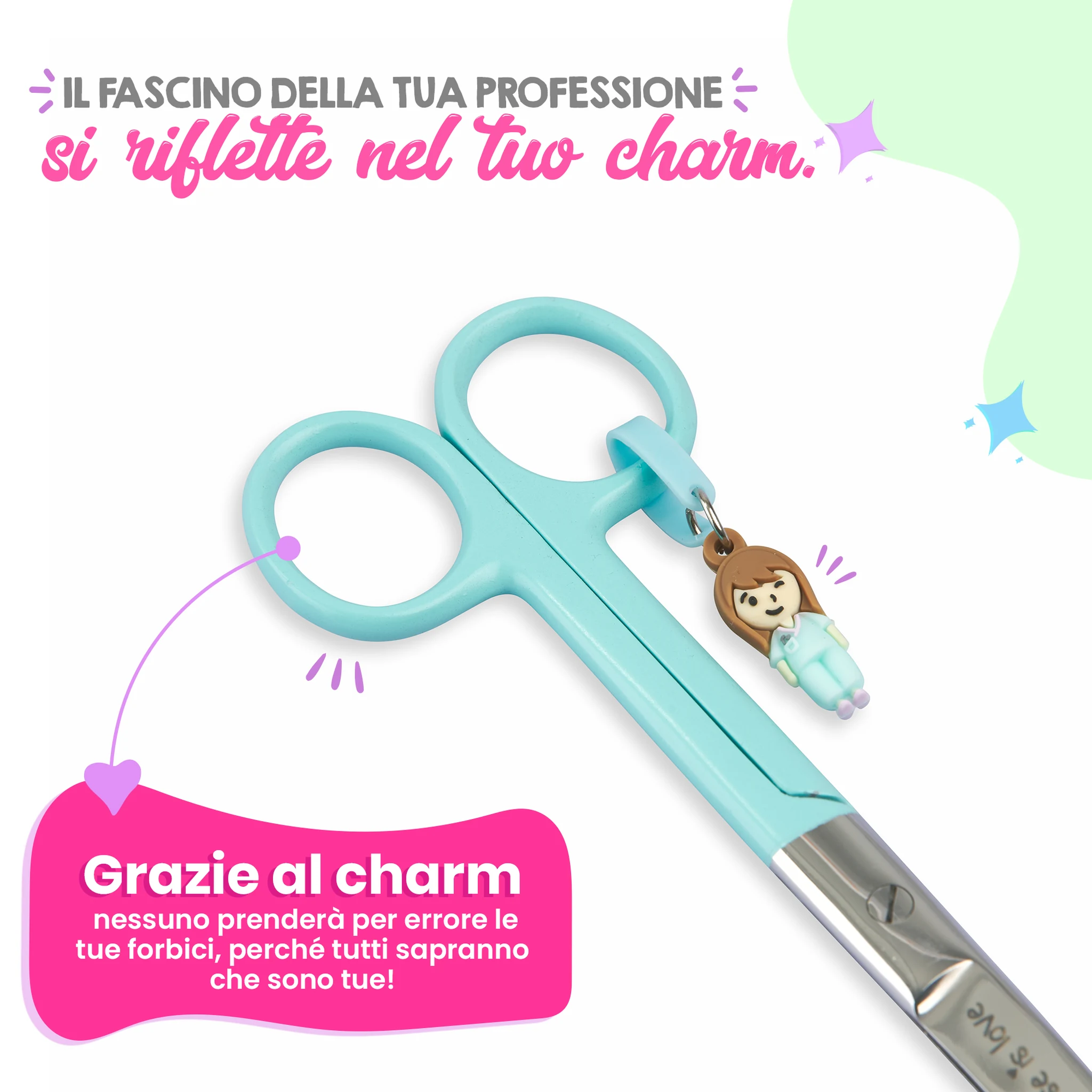 Forbici Infermieristiche Mayo Aqua