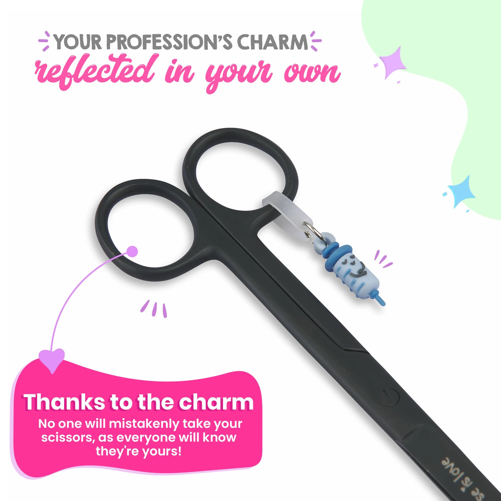 Mayo Black Nursing Scissors
