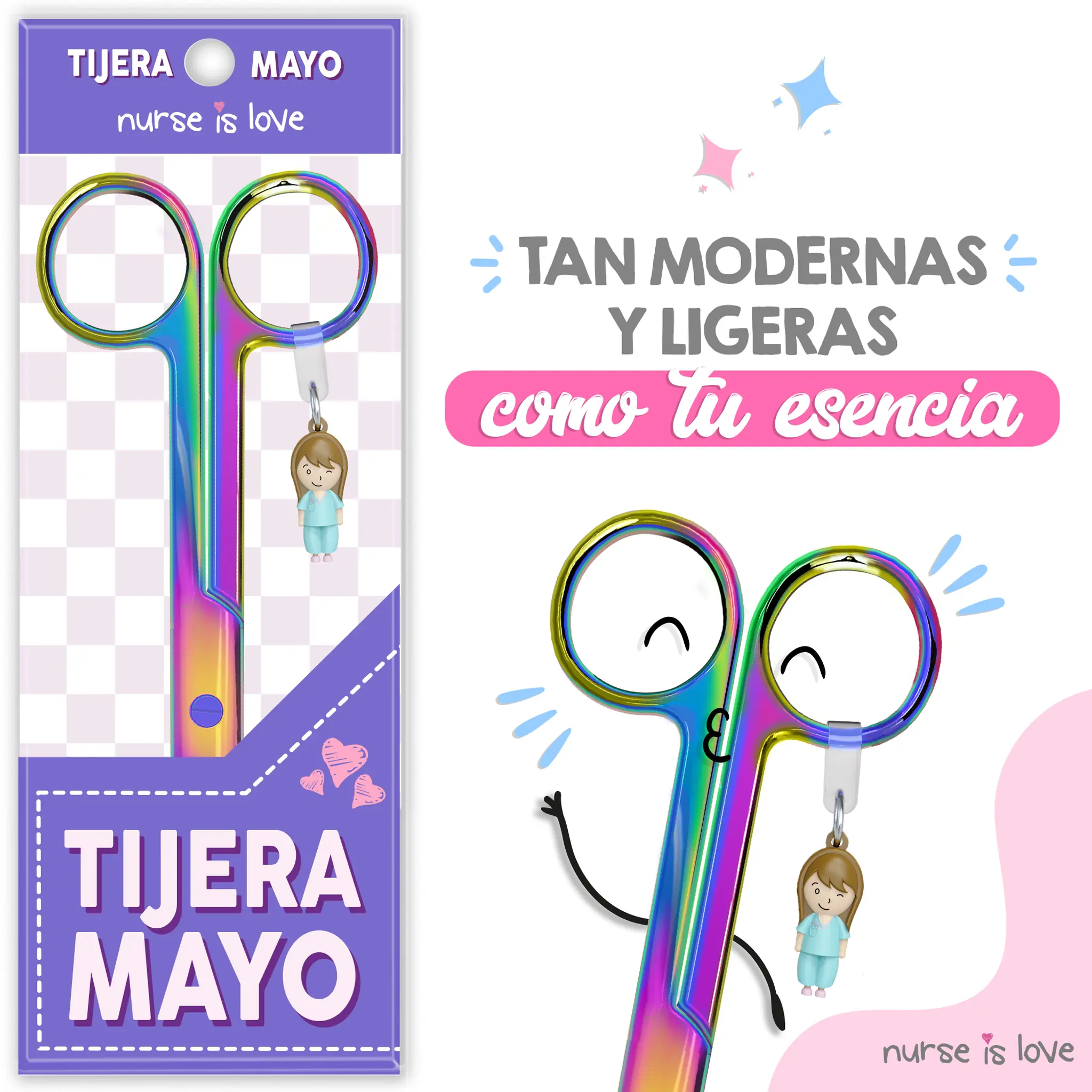 Tijeras Enfermería Mayo Cromium