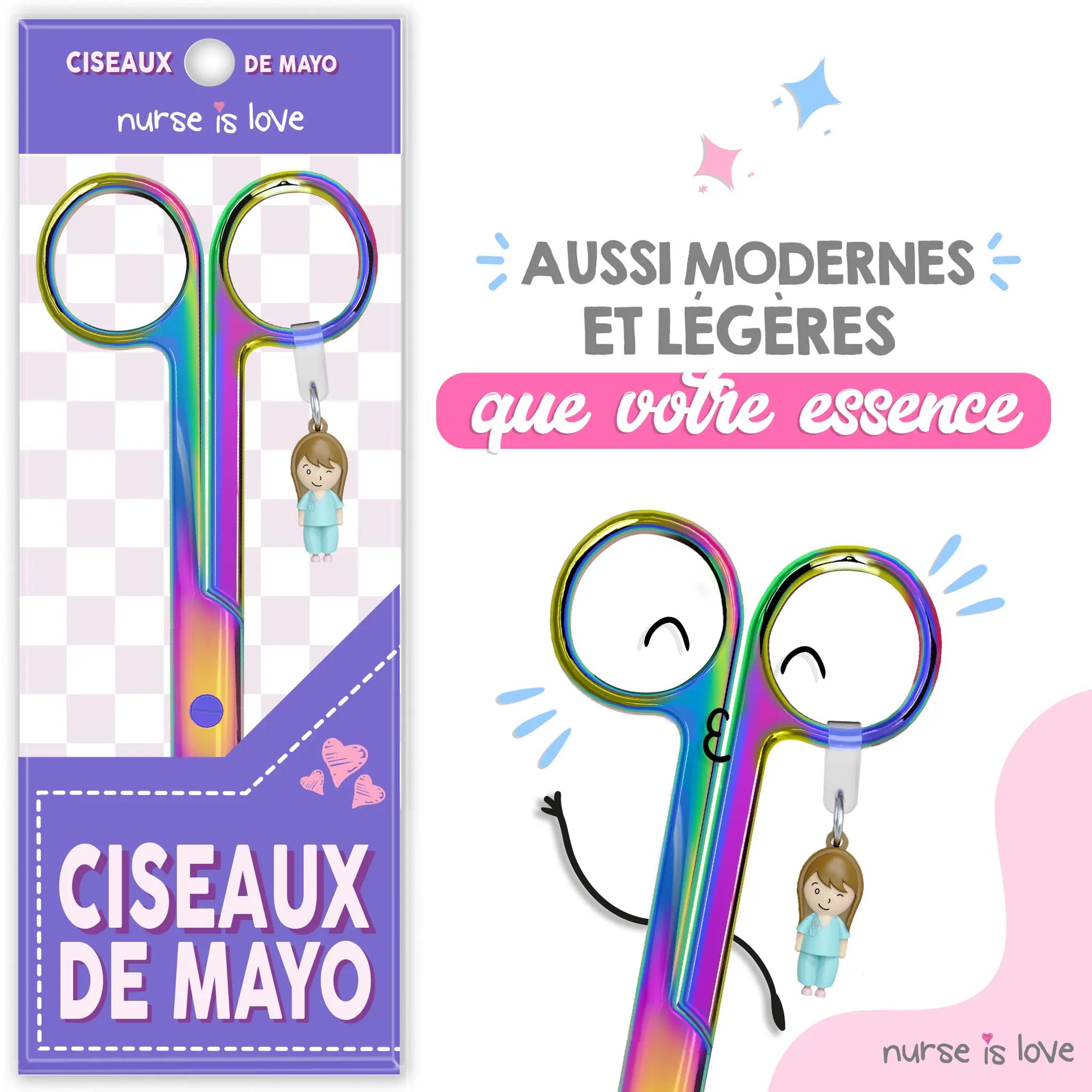 Ciseaux d’Infirmier Mayo Cromium