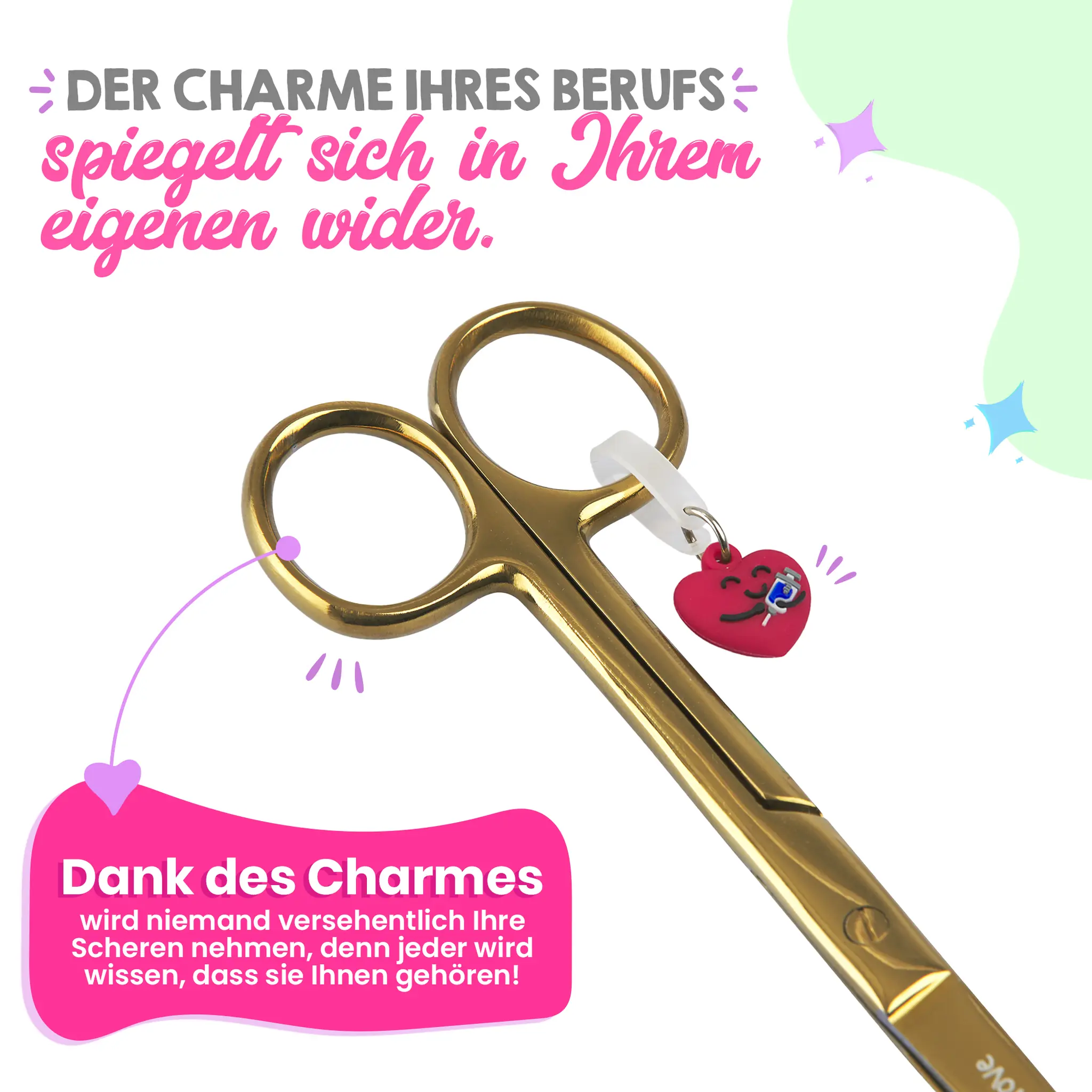Mayo Gold-Schere für die Krankenpflege