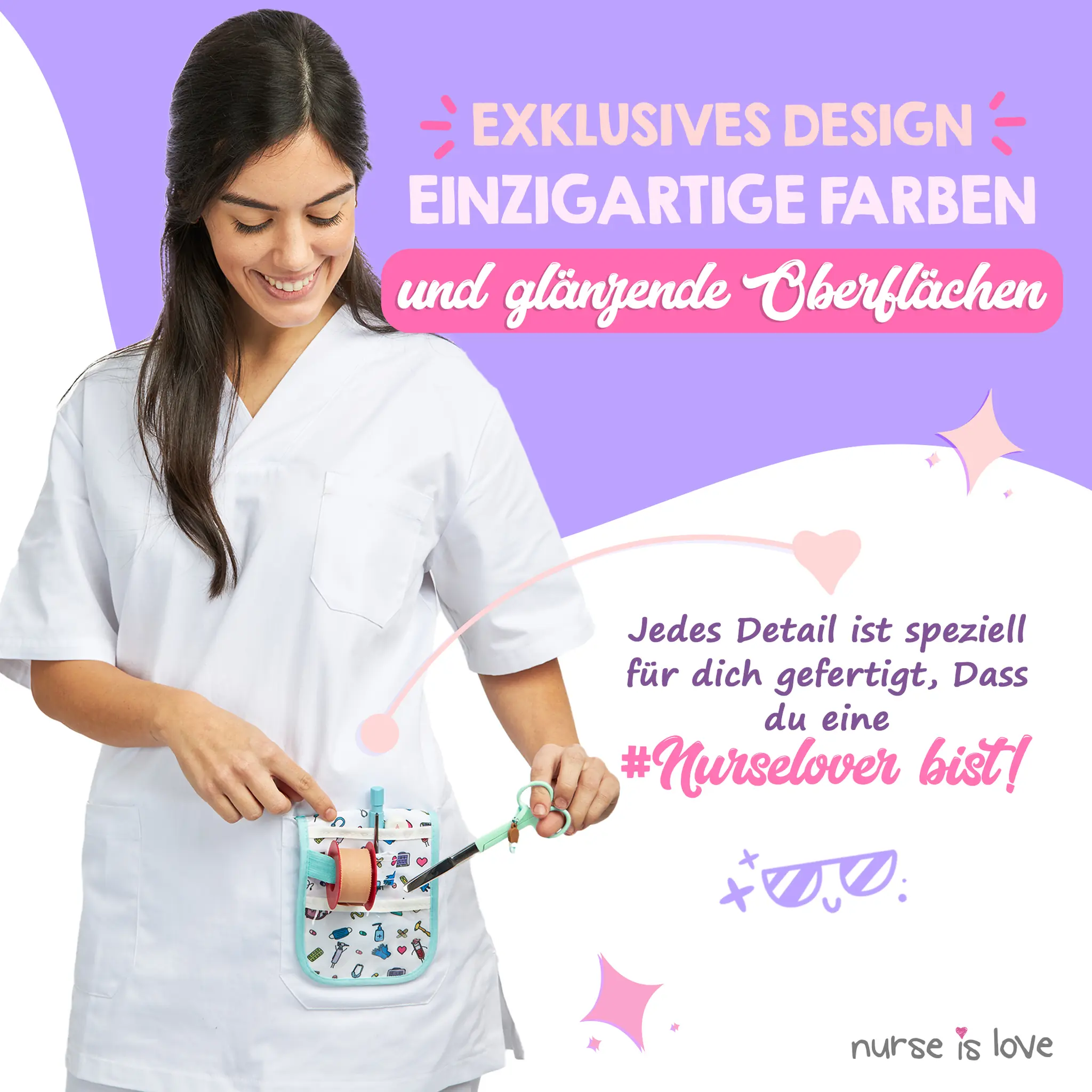 Pflege Schere Mayo Grün