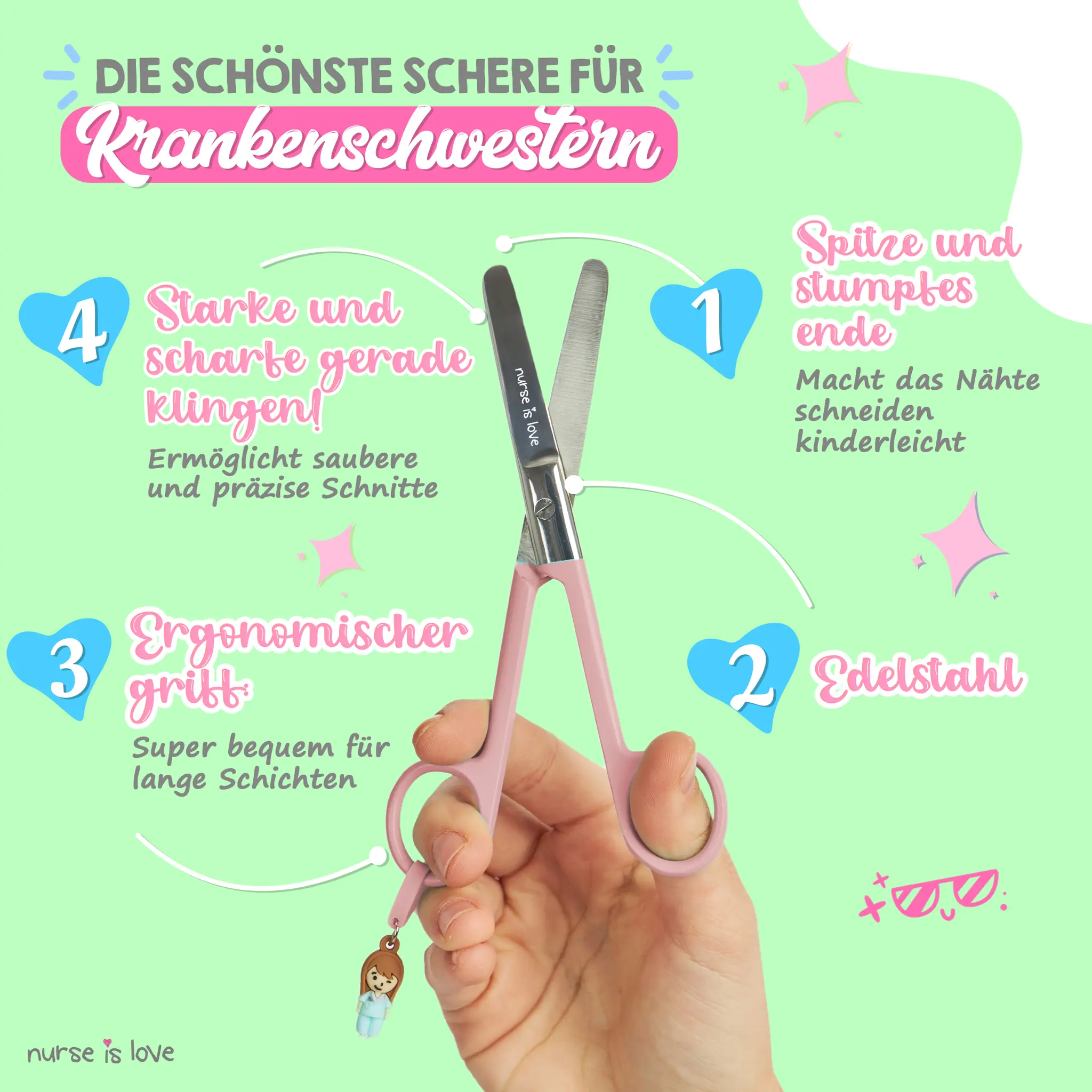 Mayo Rosa Pflegescher