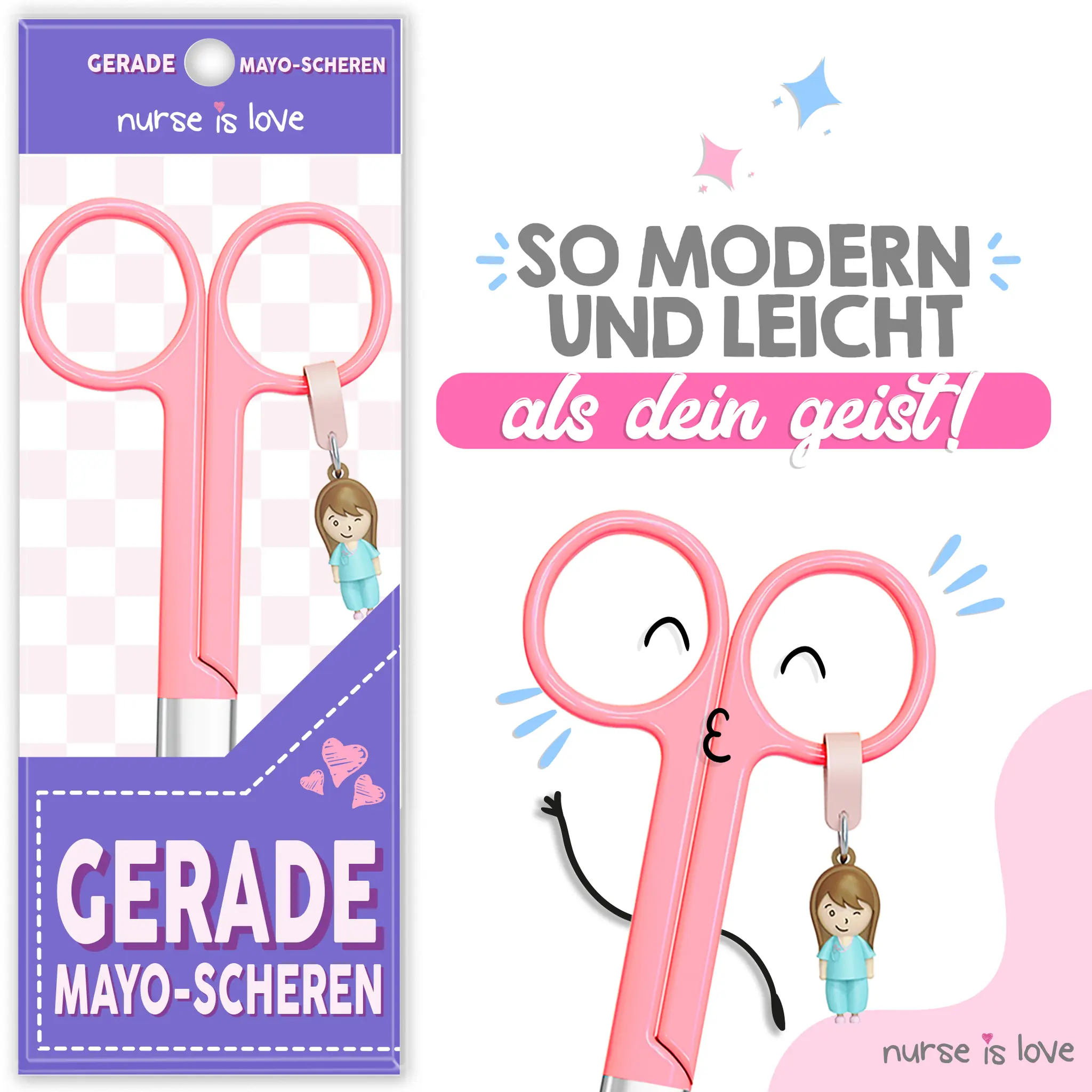 Mayo Rosa Pflegescher