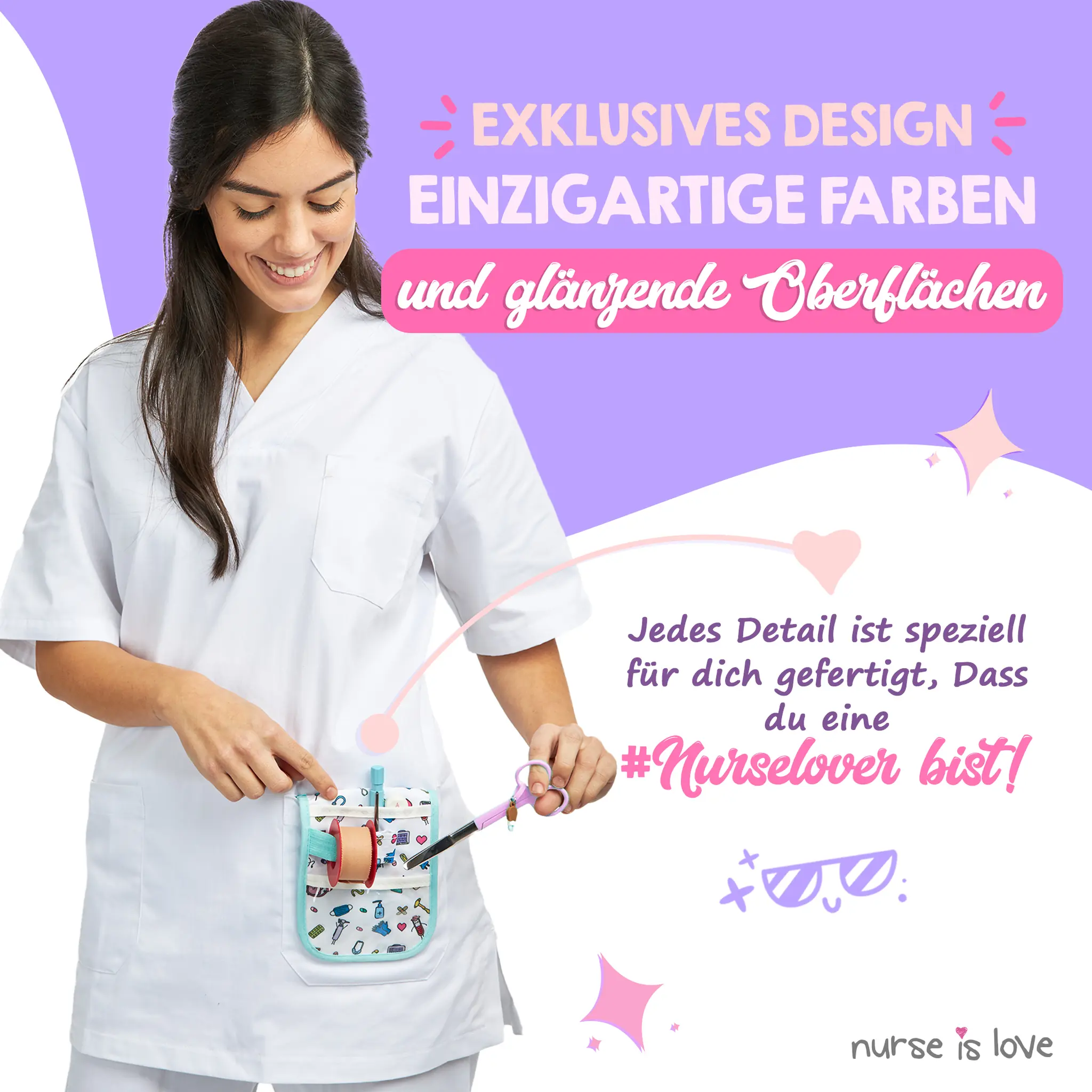 Mayo Lila Pflegescher