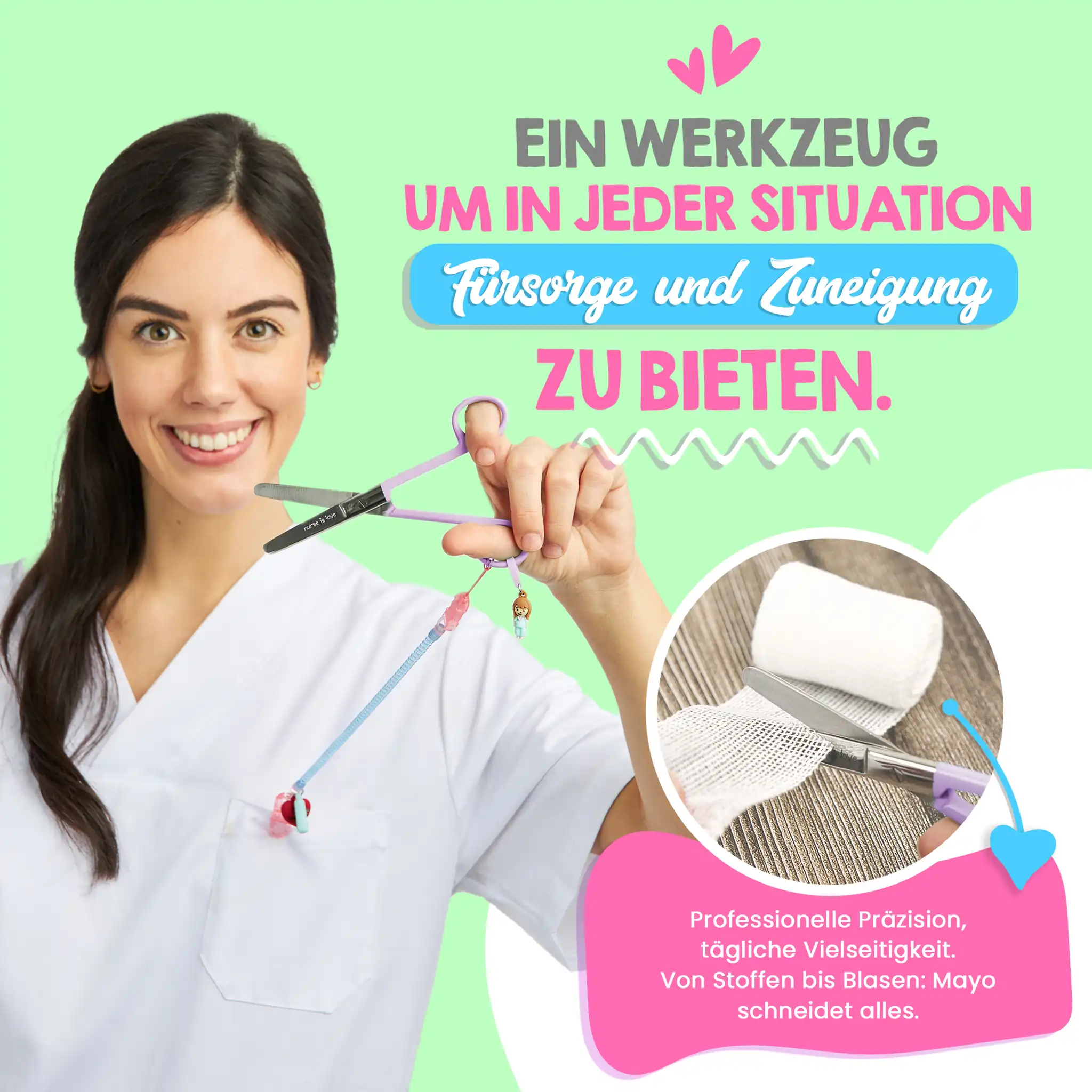 Mayo Lila Pflegescher