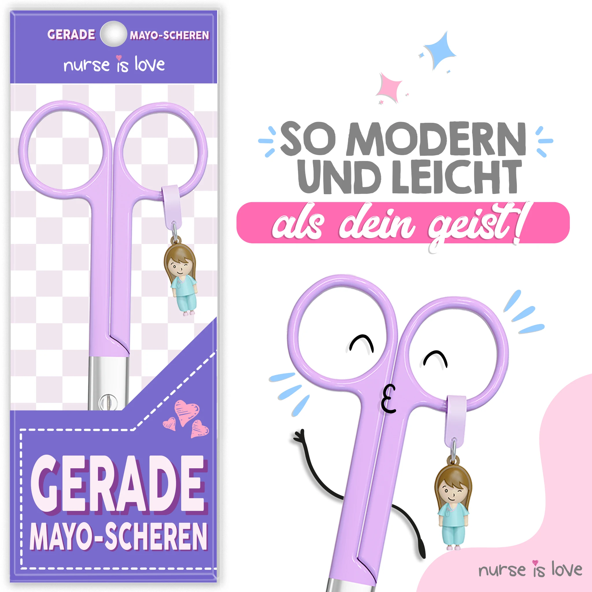 Mayo Lila Pflegescher
