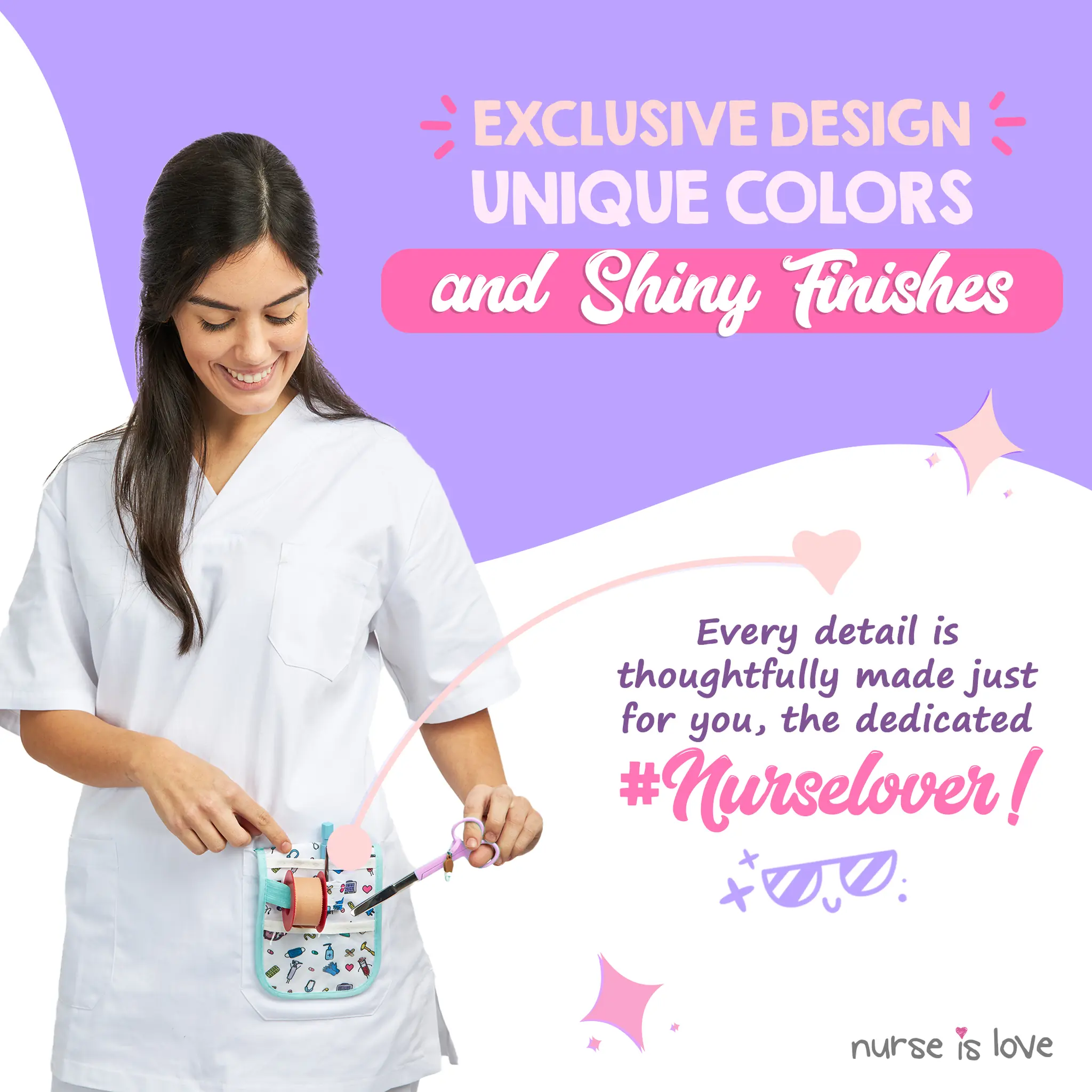 Mayo Purple Nursing Scissors