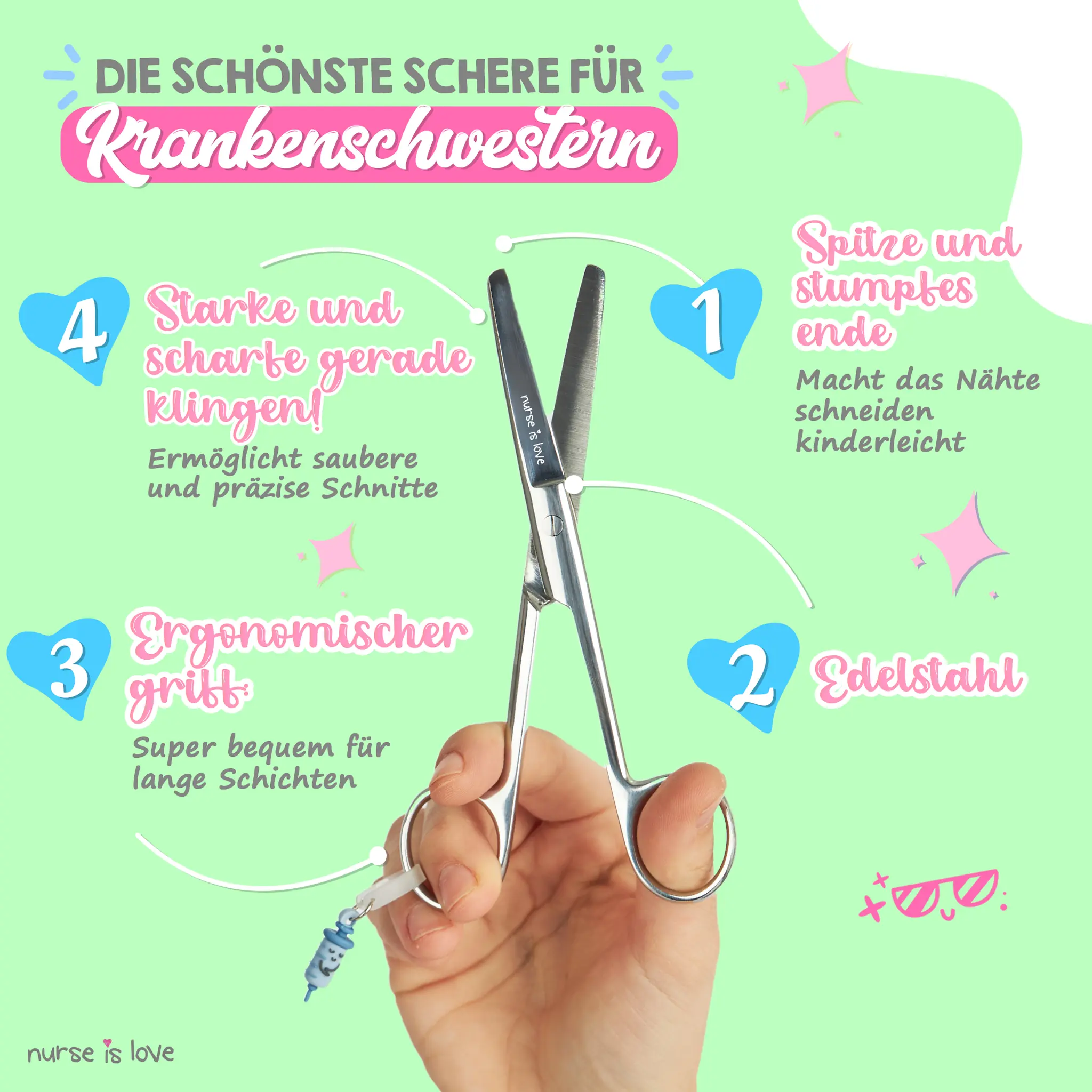 Mayo-Krankenschwester-Schere