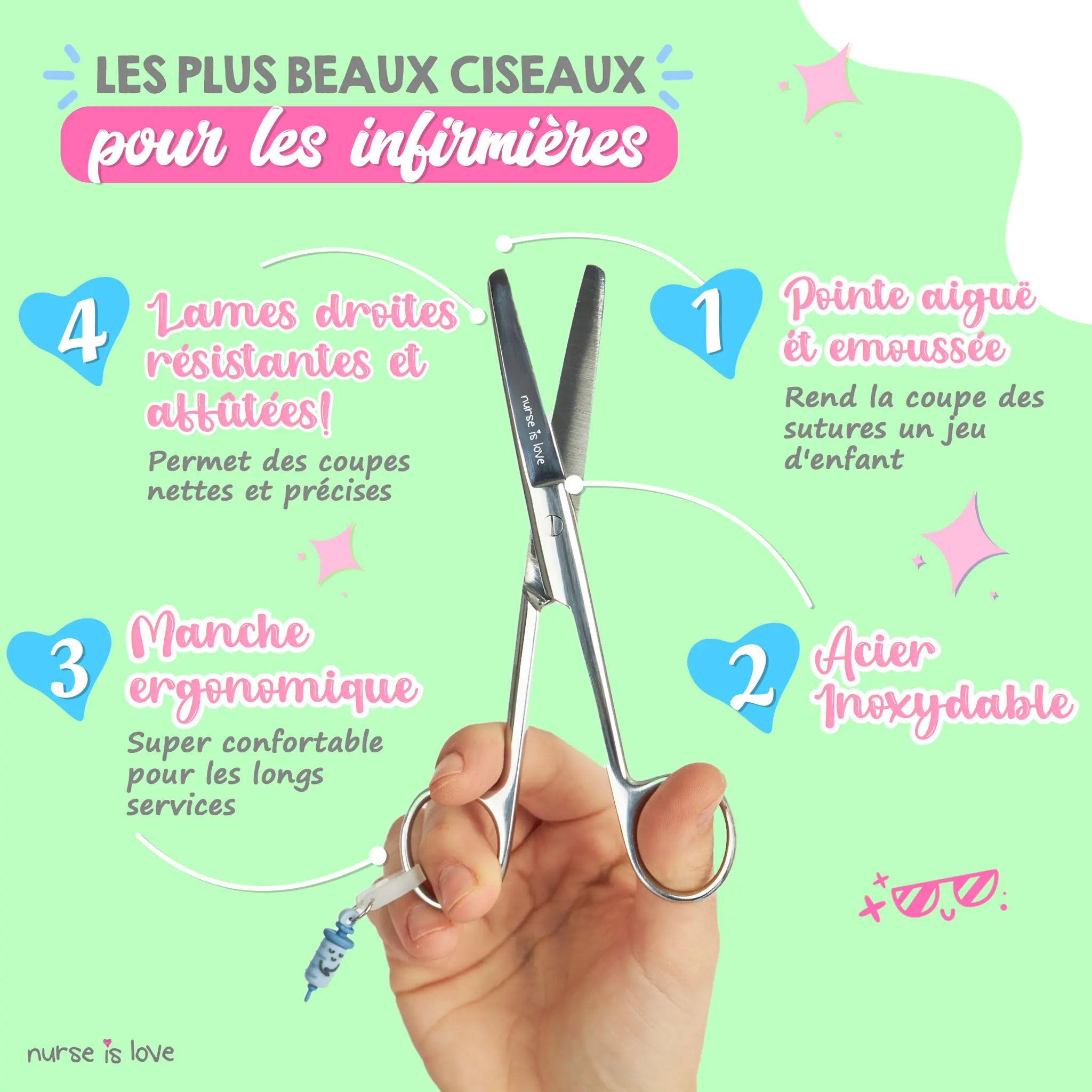 Ciseaux d’Infirmier Mayo