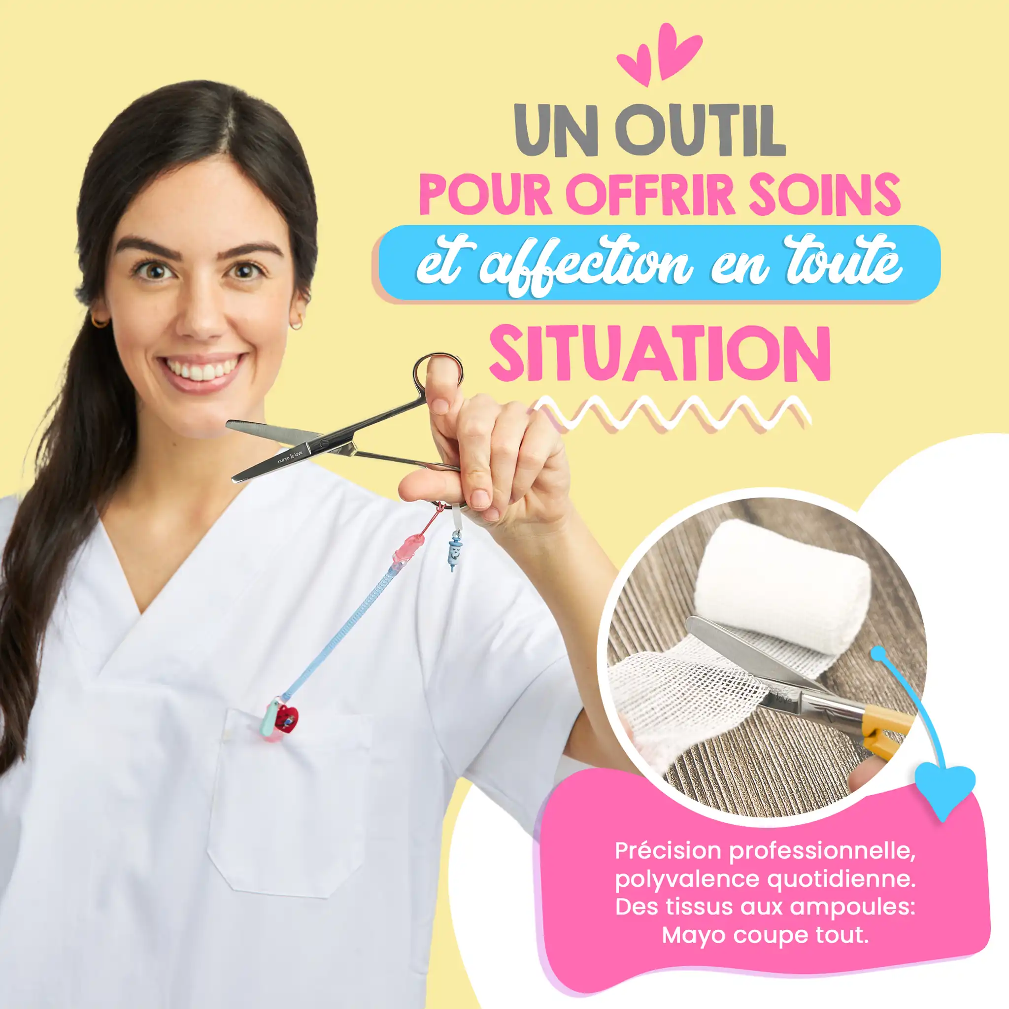 Ciseaux d’Infirmier Mayo