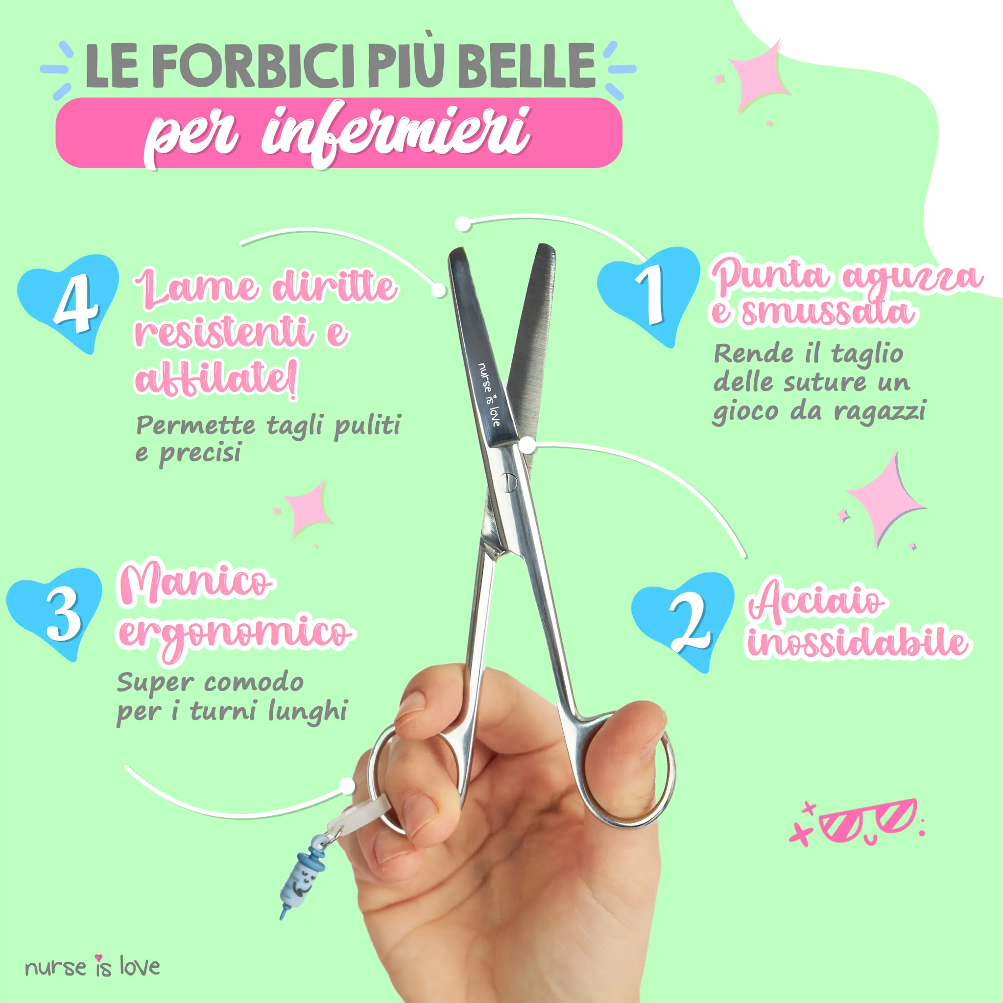 Forbici Infermieristiche Mayo