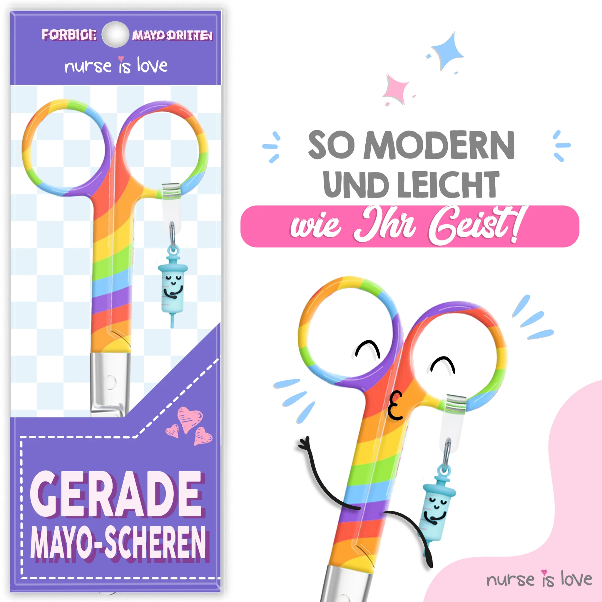 Pflege Schere Mayo LGBT