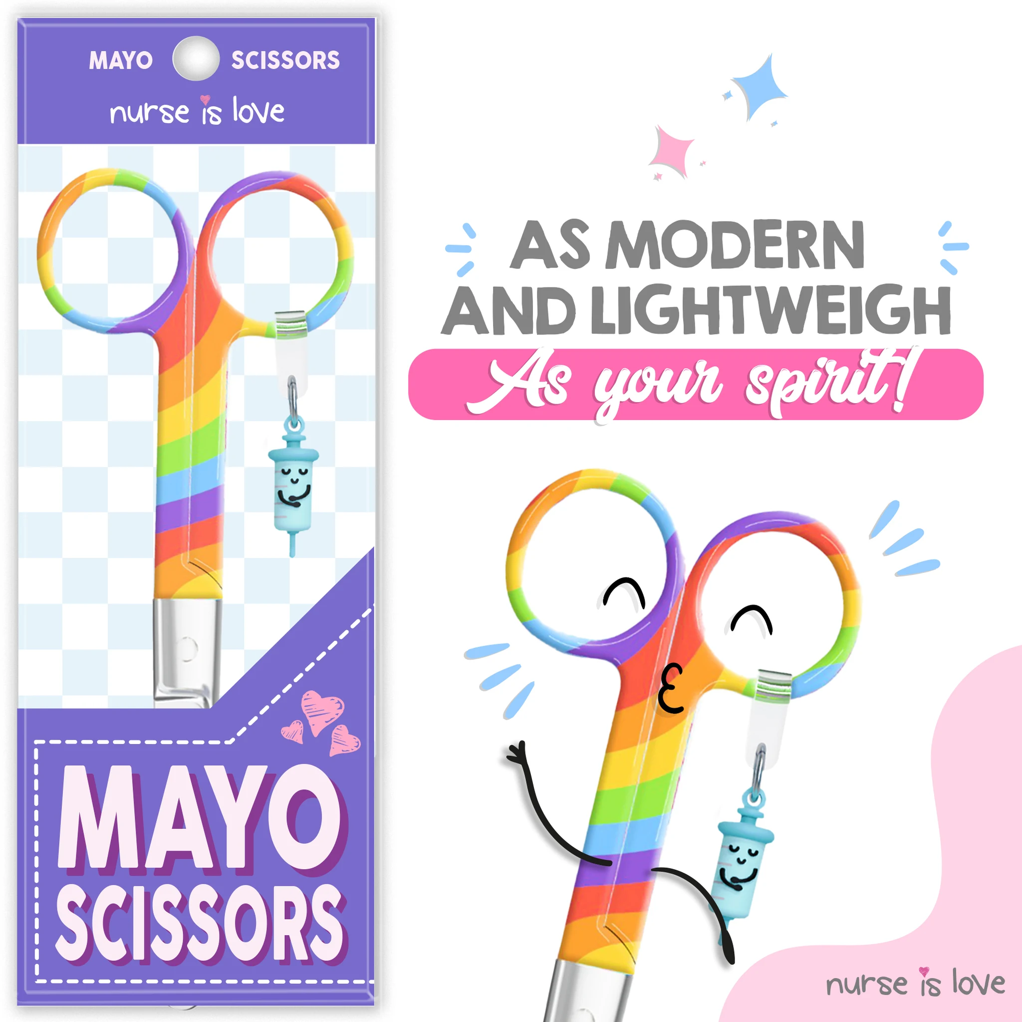Tesouras de Enfermagem Mayo LGBT