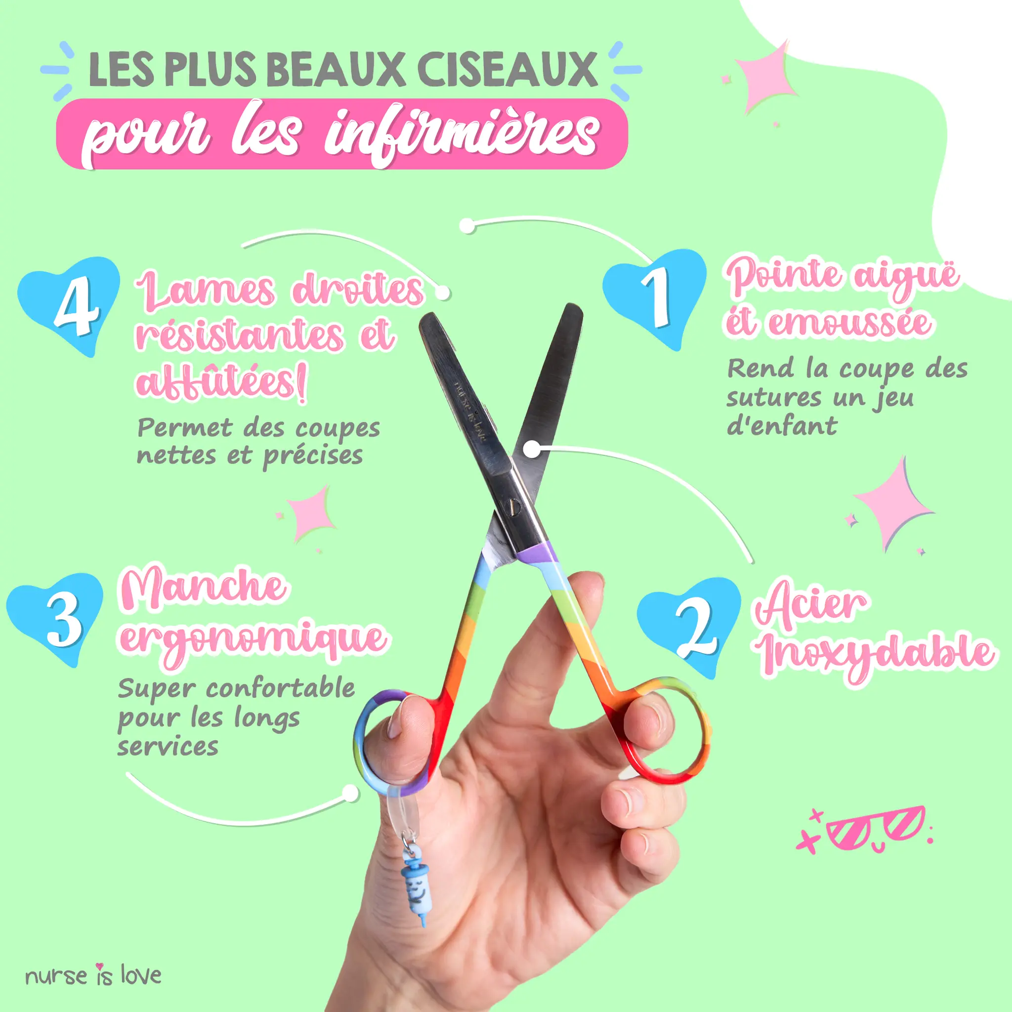Ciseaux Infirmiers Mayo LGBT