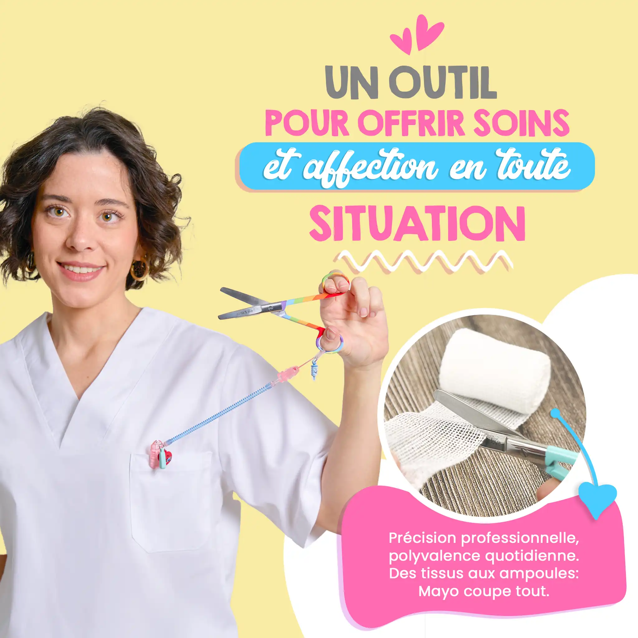 Ciseaux Infirmiers Mayo LGBT