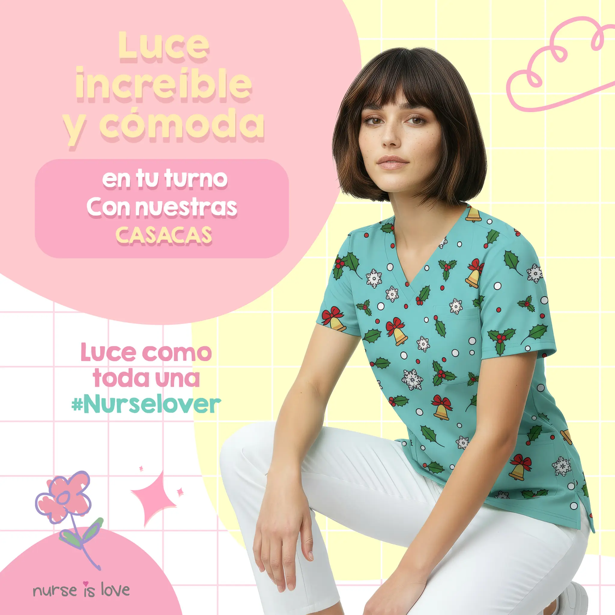 Casaca Aqua Navidad