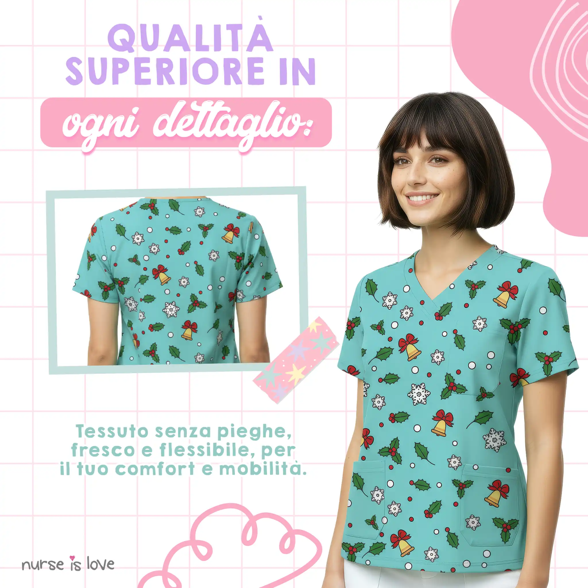 Casacca Aqua Natale