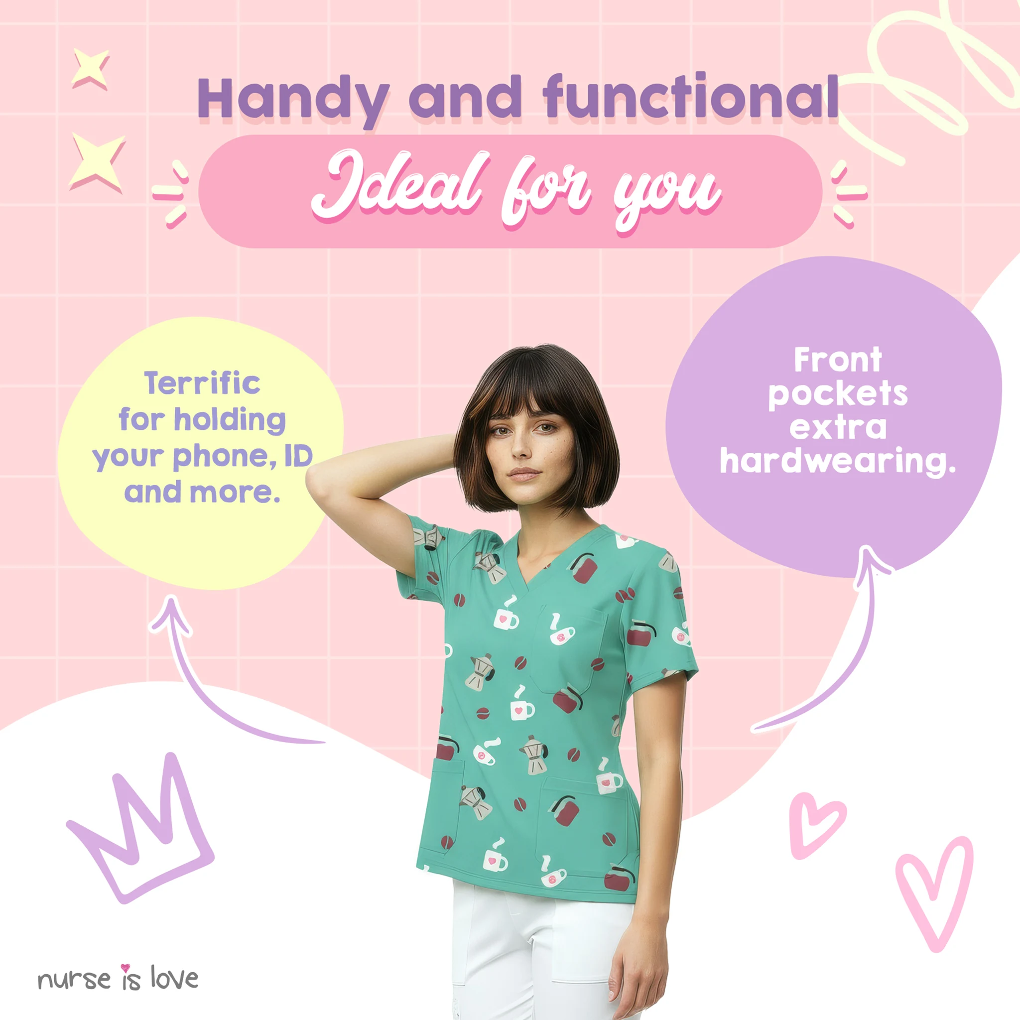 Pijama Aqua Café