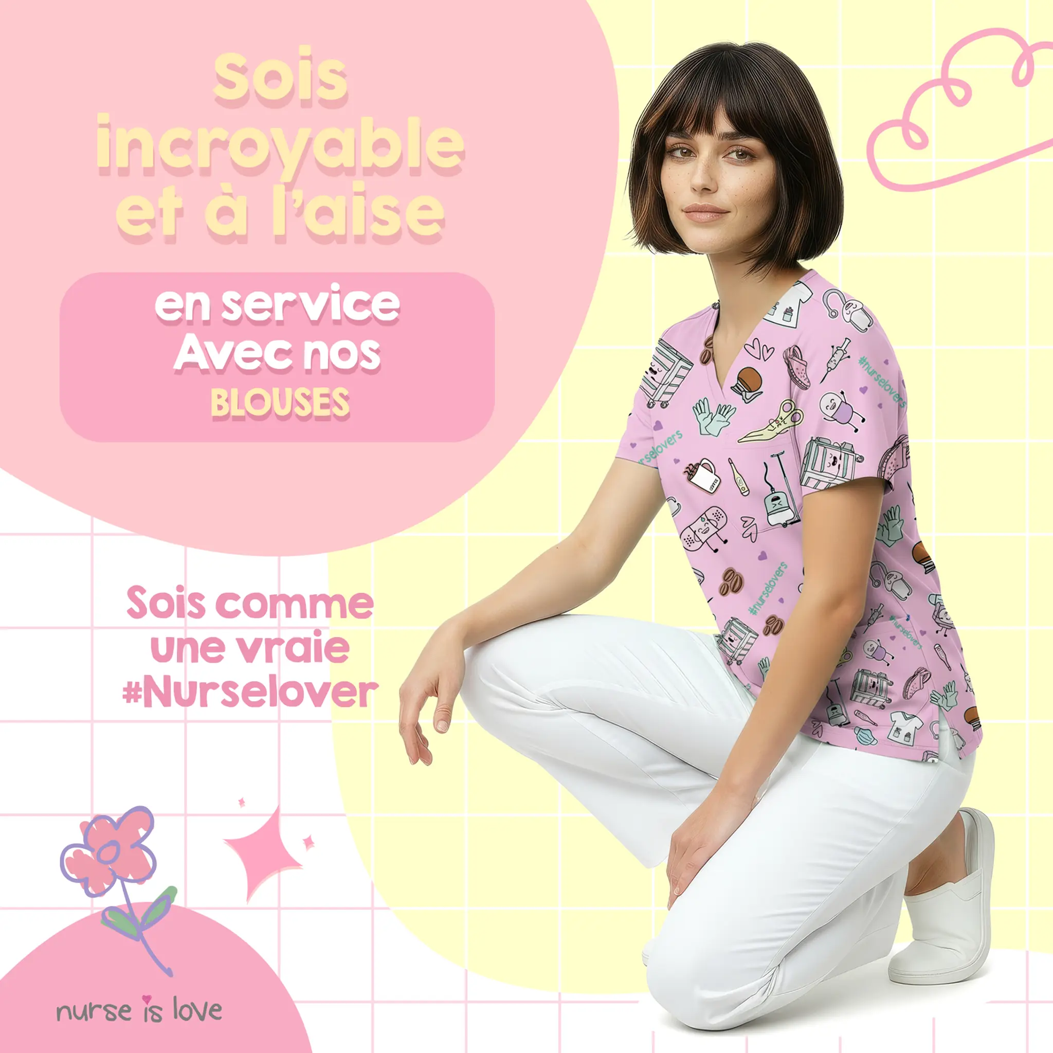 Tunique Rose Café