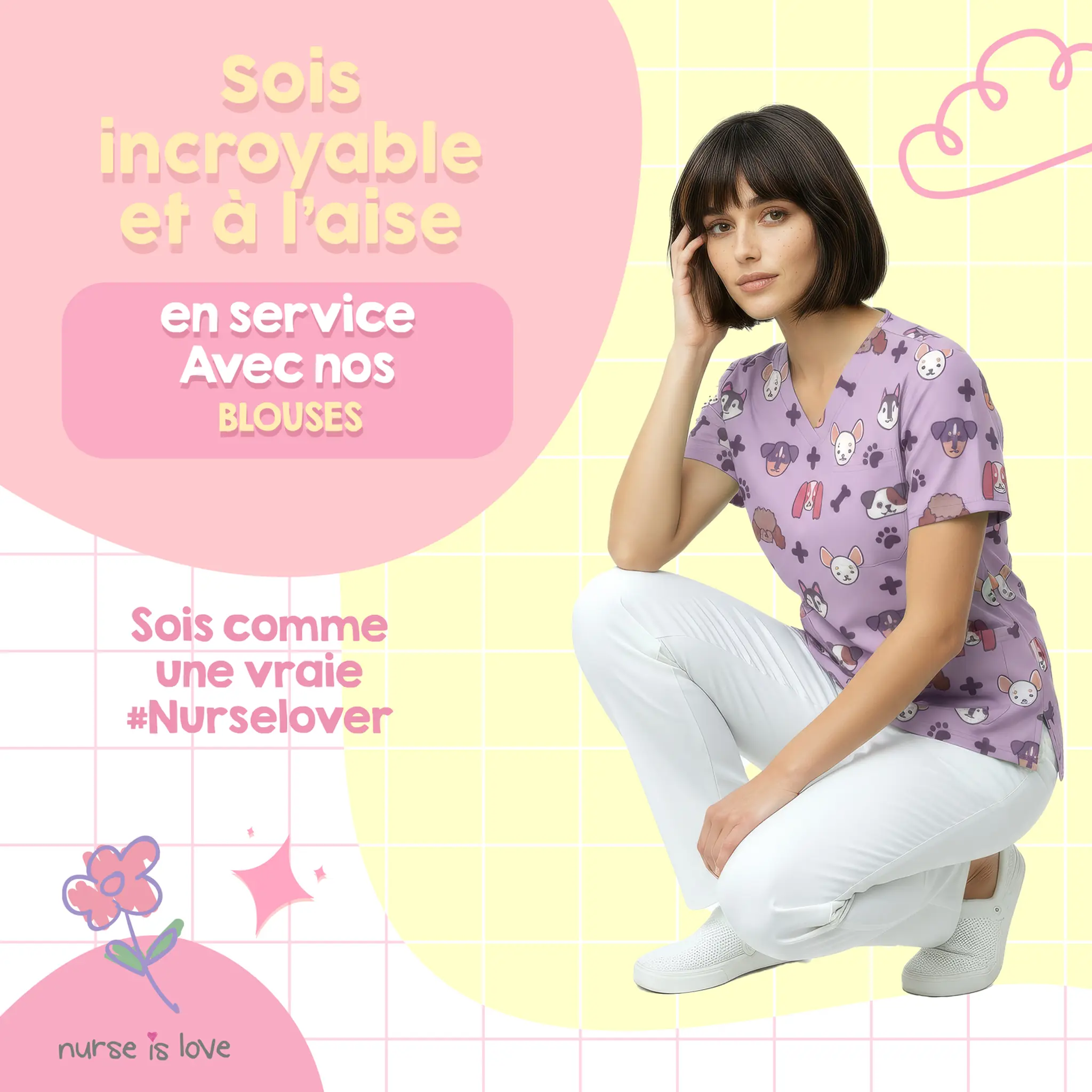 Tunique Clinique Violette