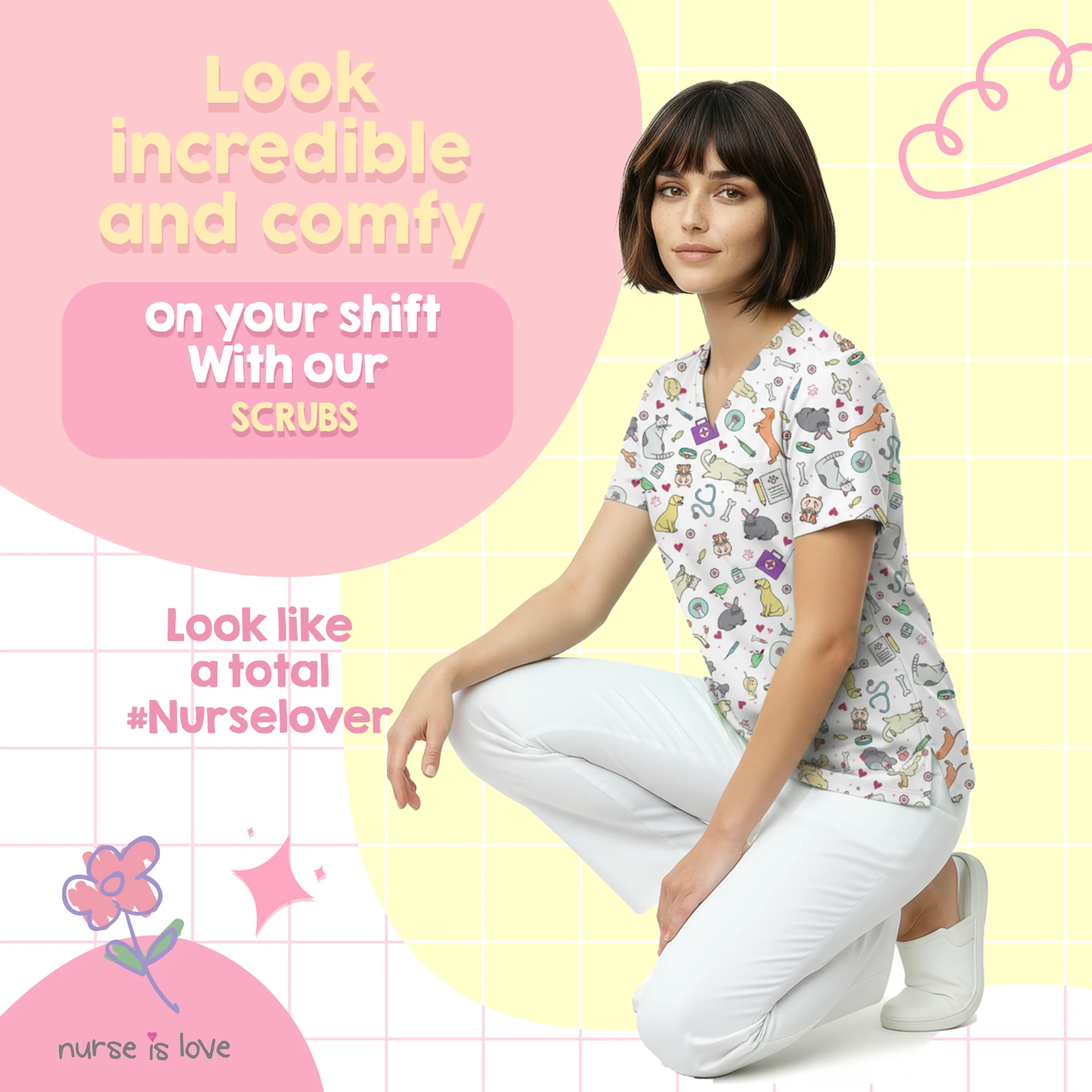 Pijama Veterinária