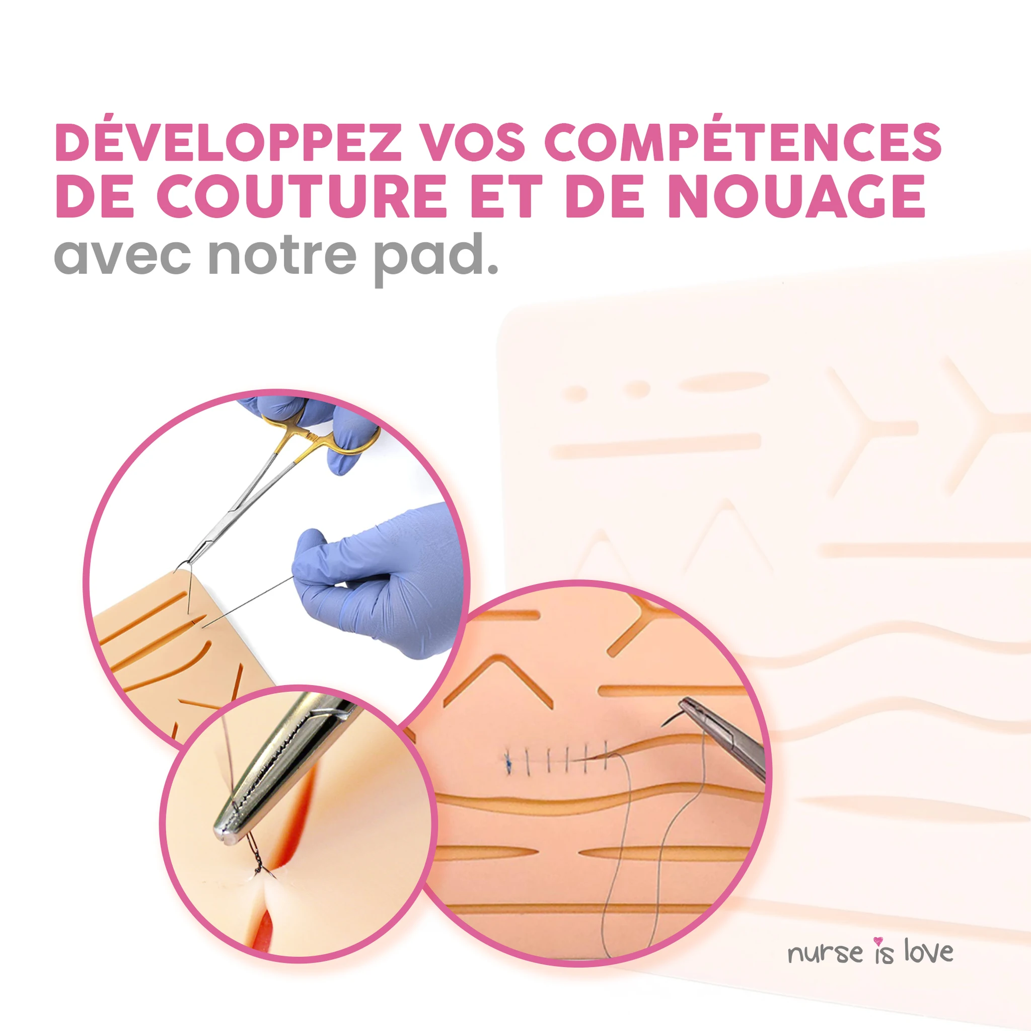 Coussin de Suture d’Entraînement