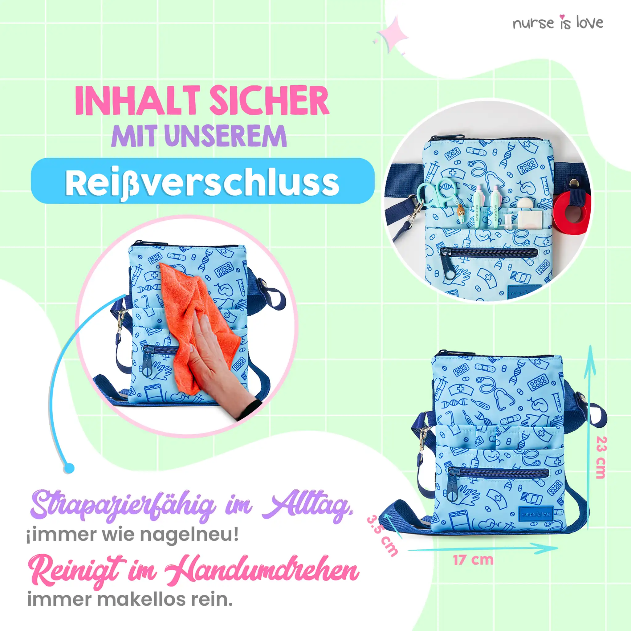 Unisex Organizer Hüfttasche