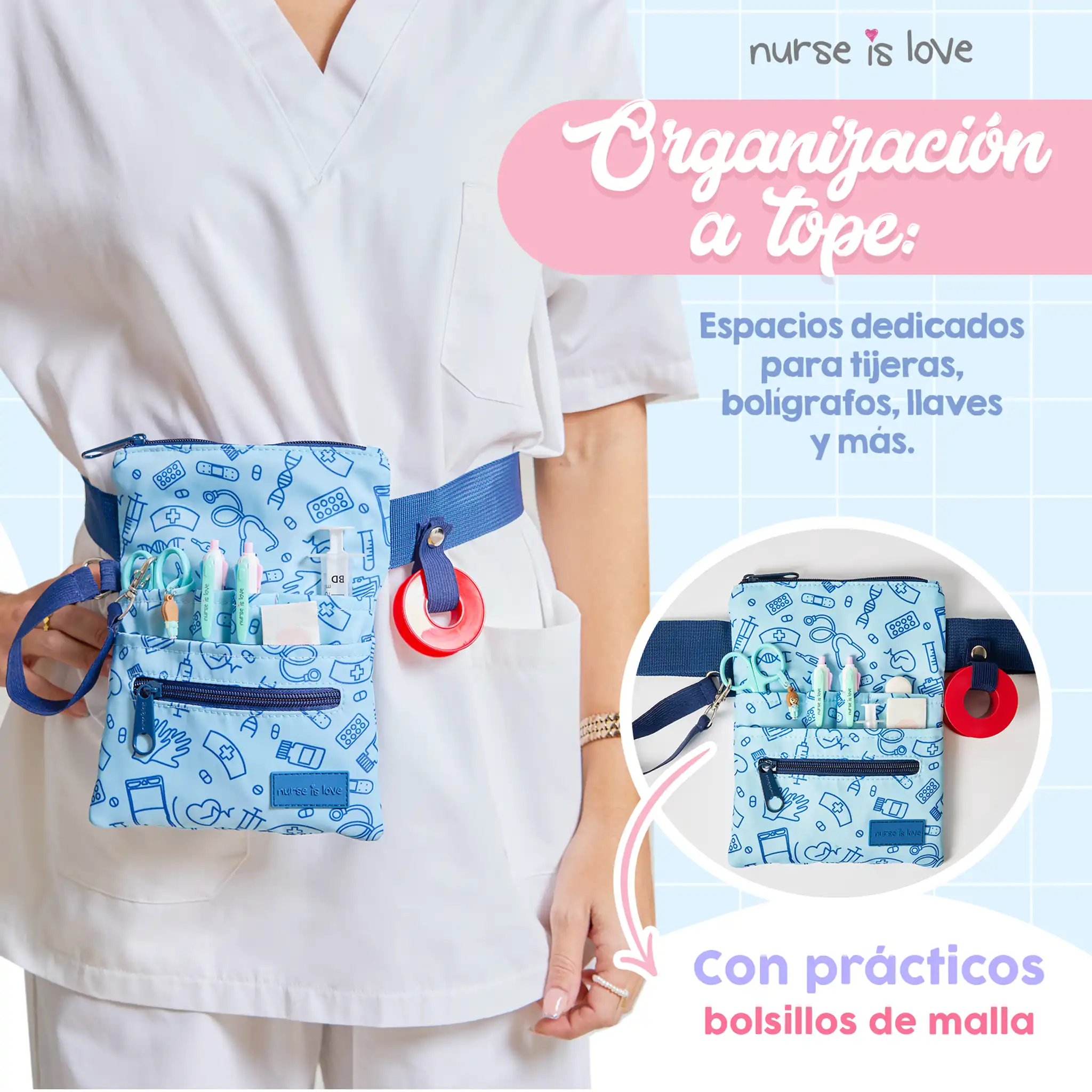 Organizador Riñonera Unisex