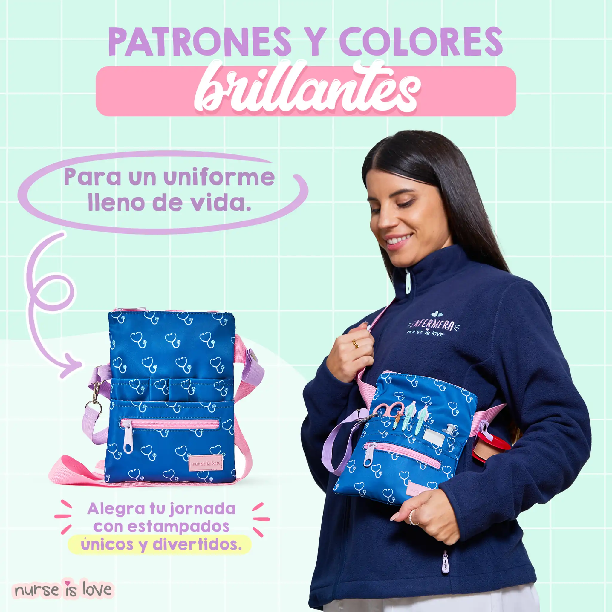 Organizador Riñonera Azul