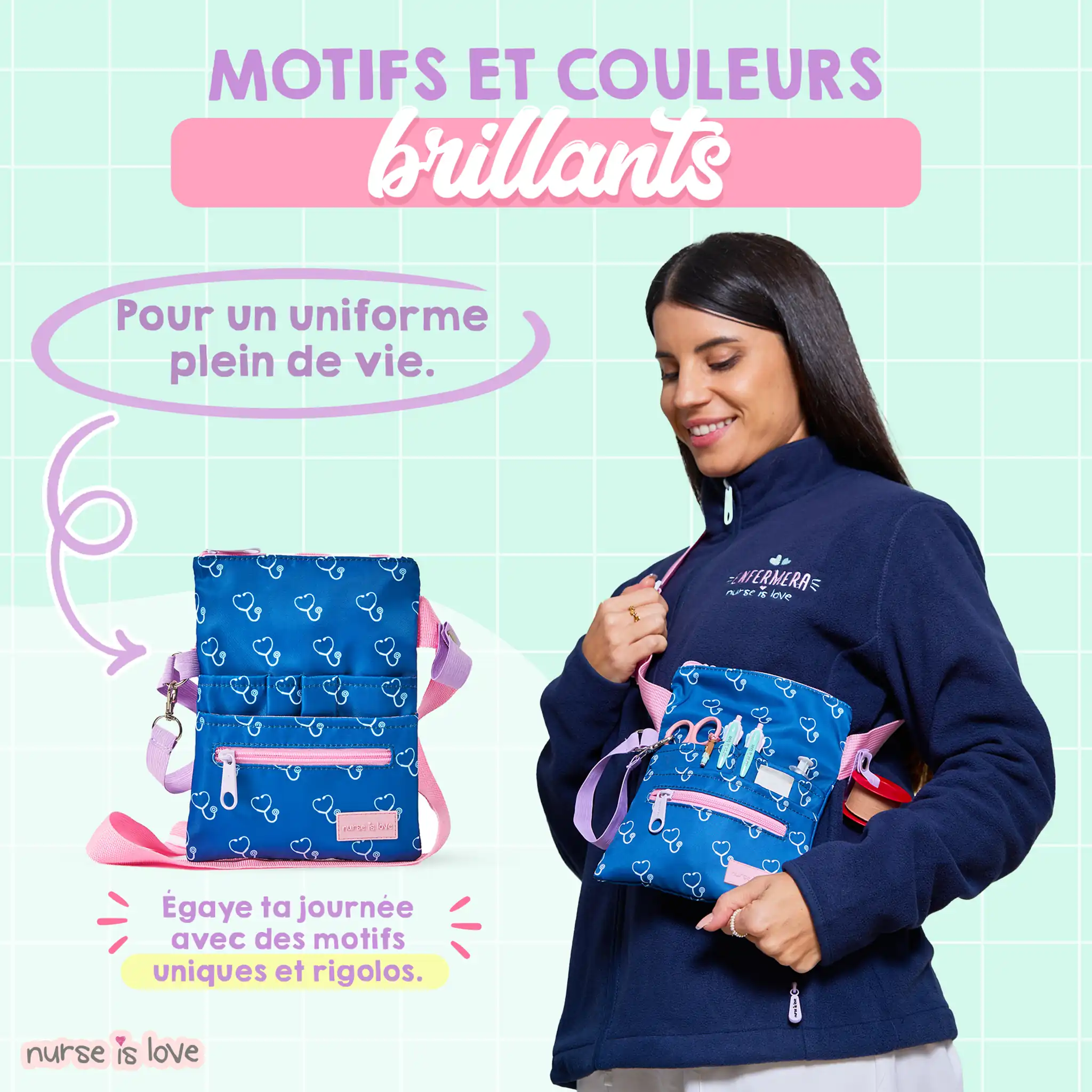 Organisateur Banane Bleu