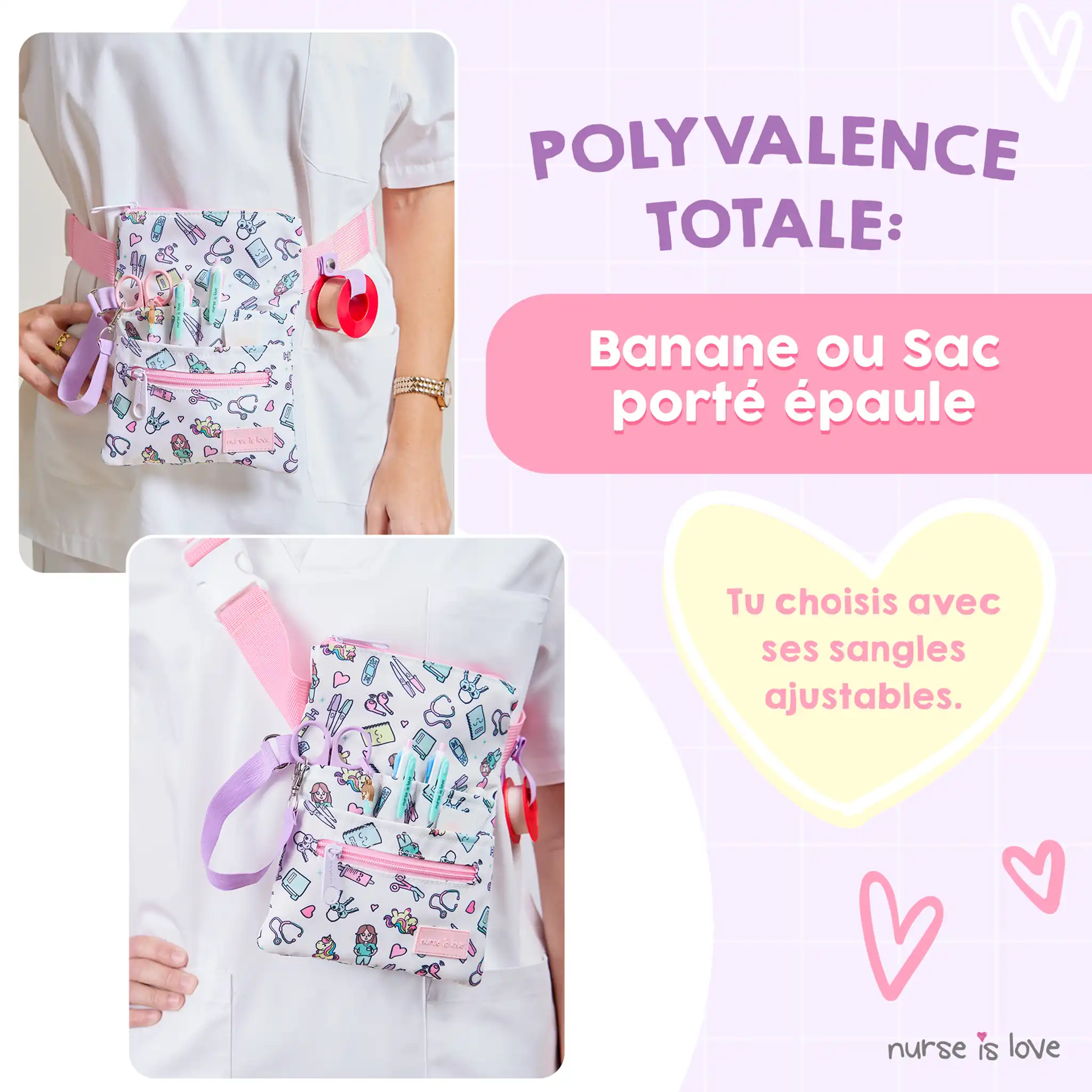 Organisateur Banane Licornes