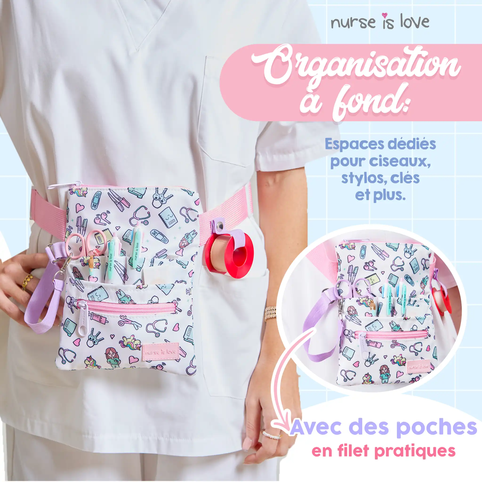Organisateur Banane Licornes