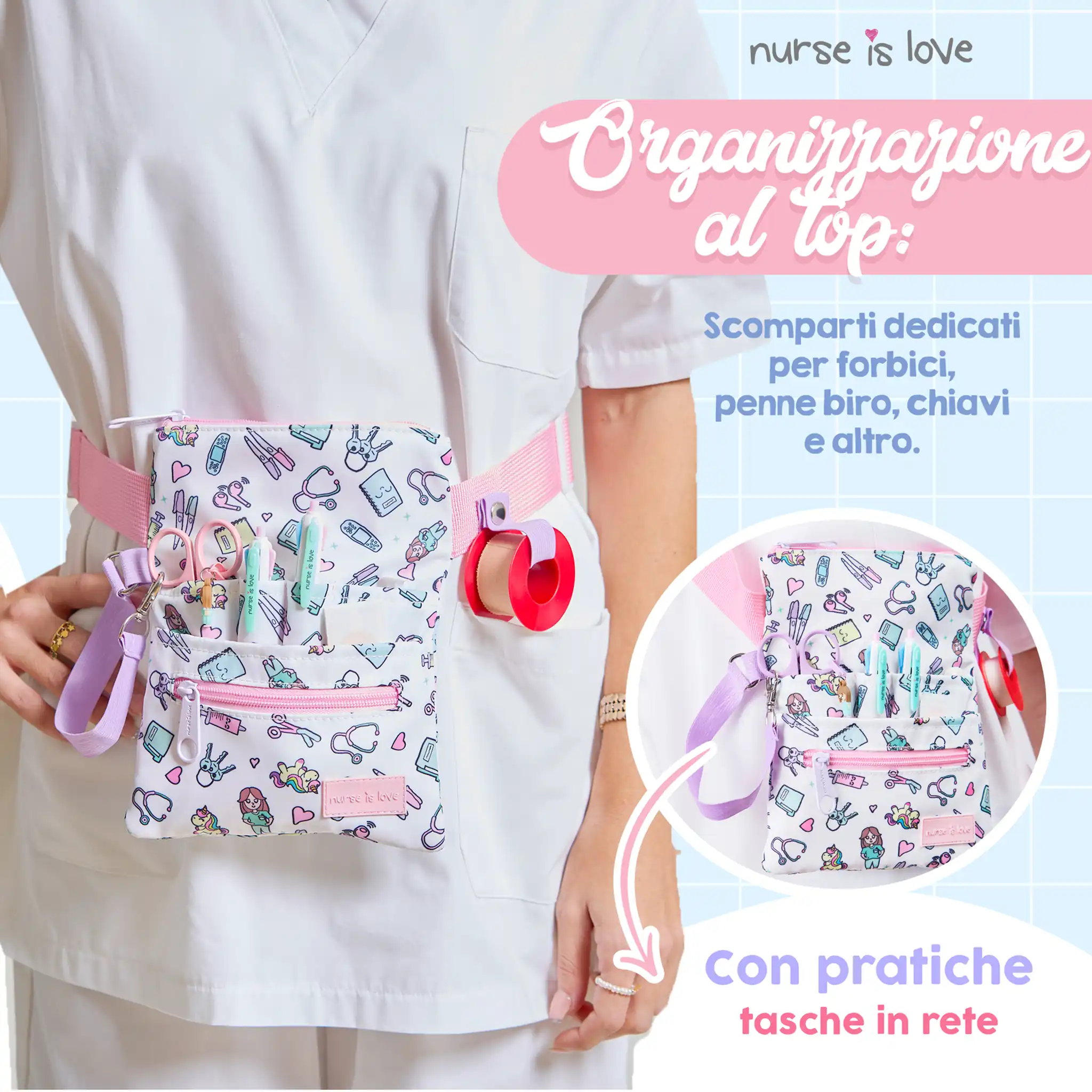 Organizzatore Marsupio Unicorni