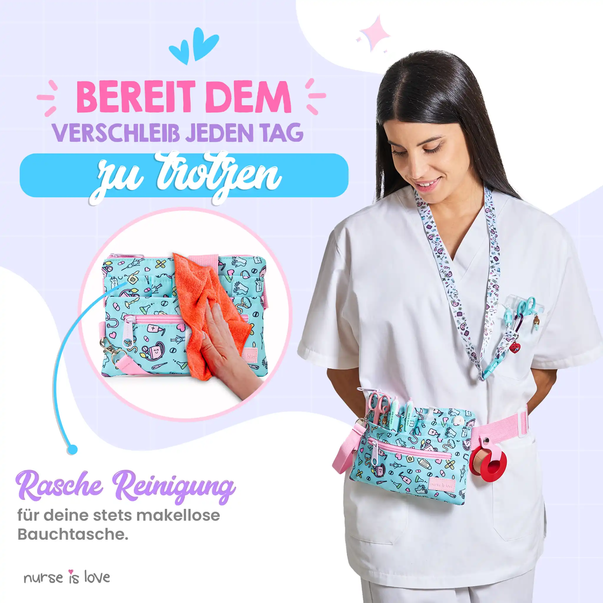 Aqua Organizer Hüfttasche Horizontal