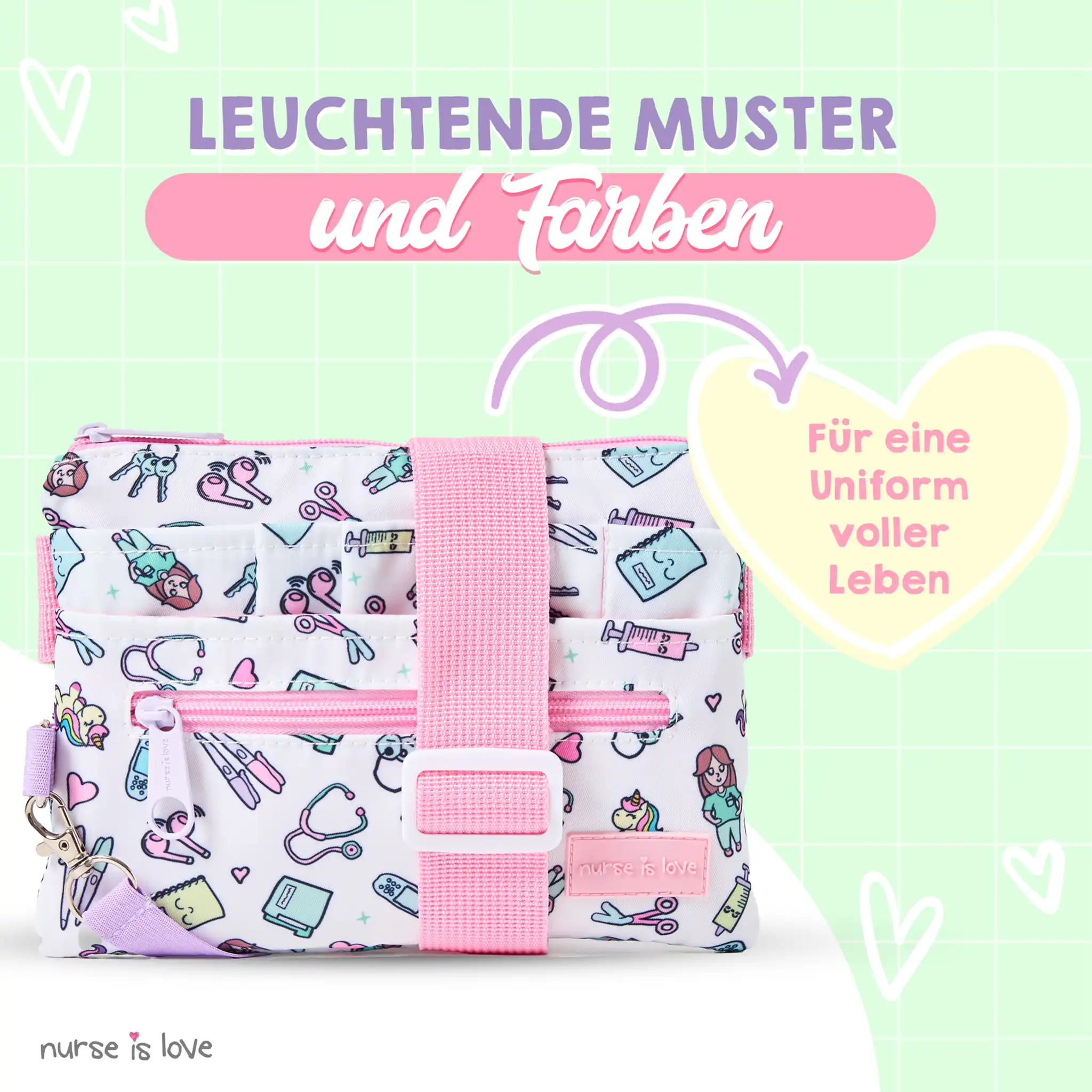 Einhorn Organizer Hüfttasche Horizontal
